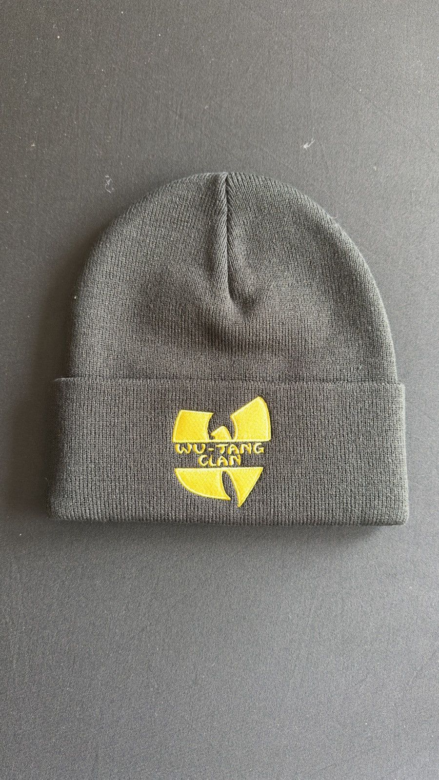 Supreme Supreme Wu Tang Clan Script Beanie Black Size ONE SIZE - 1 Thumbnail