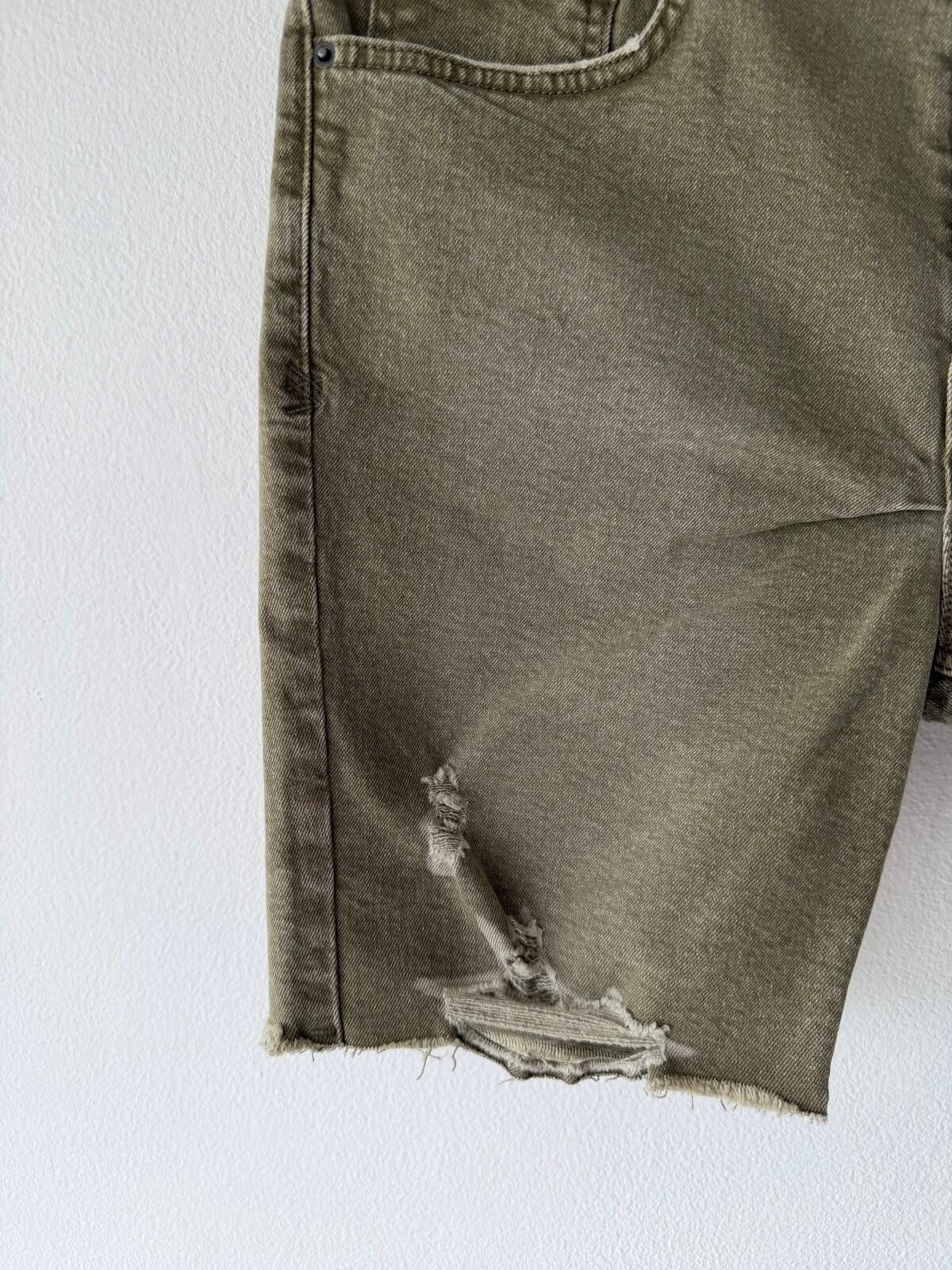 Ksubi new Ksubi mens denim shorts chopper outback green 32 m Size US 32 / EU 48 - 4 Thumbnail