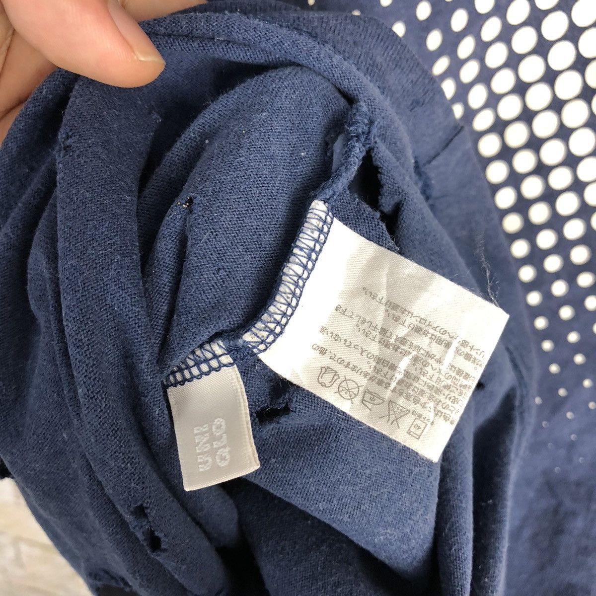 Japanese Brand × Vintage Ripped distressed Roy Lichtenstein Blue T-Shirt #A492 Size US M / EU 48-50 / 2 - 17 Thumbnail