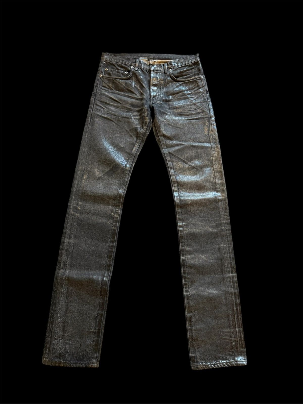 Dior Dior 04 Waxed Luster Denim Size US 29 - 1 Thumbnail