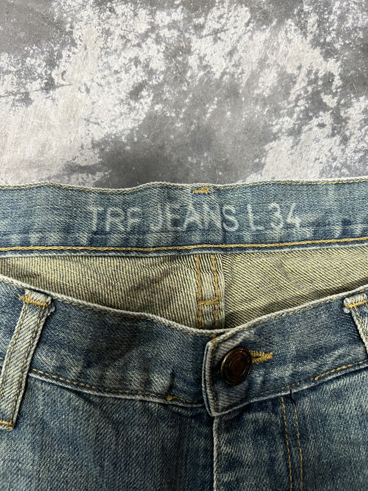 Japanese Brand × Jean FLARED‼️TRF DISTRESSED DENIM PANT Size US 32 / EU 48 - 7 Thumbnail