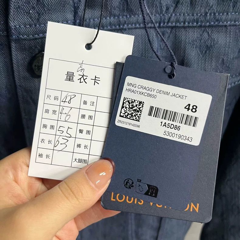 Louis Vuitton Louis Vuitton Blue Logo full-print single-breasted casual Size US M / EU 48-50 / 2 - 4 Thumbnail