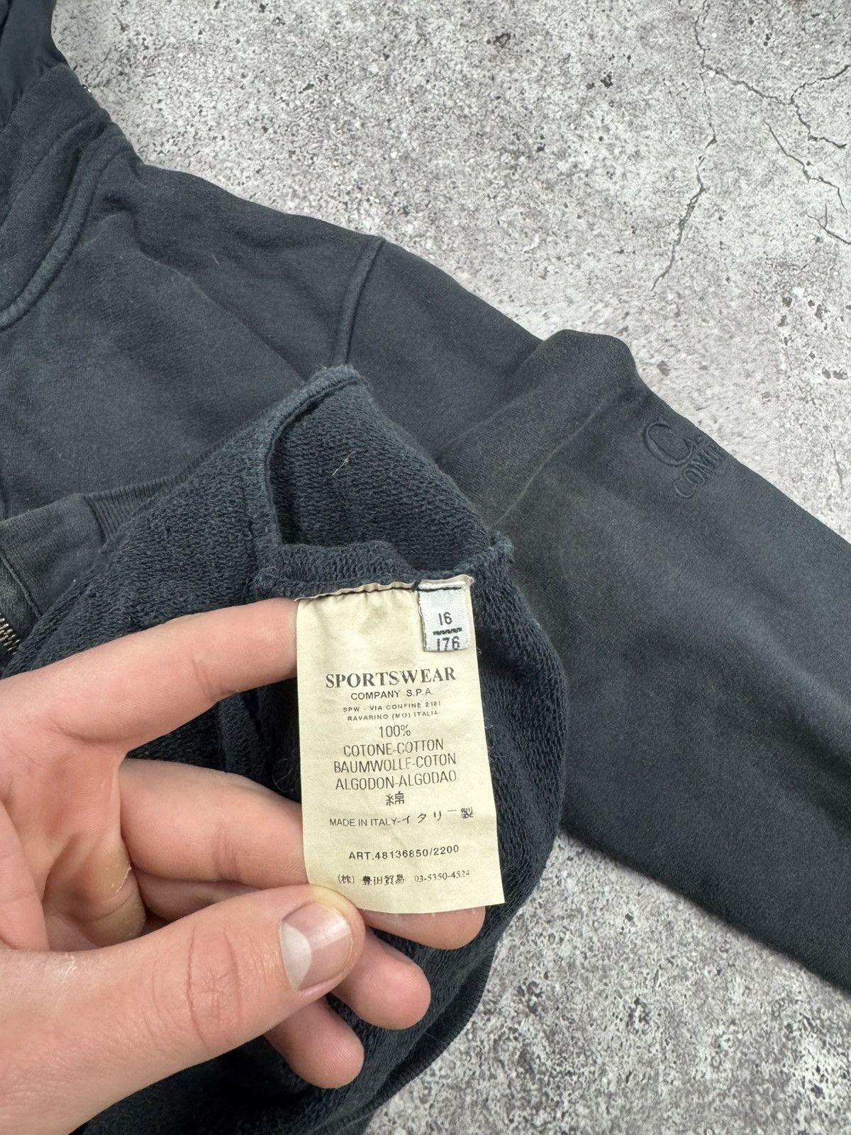 C.P. Company INSANE SUN FADED CP COMPANY ZIP HOODIE VINTAGE MASSIMO OSTI Size US S / EU 44-46 / 1 - 9 Thumbnail