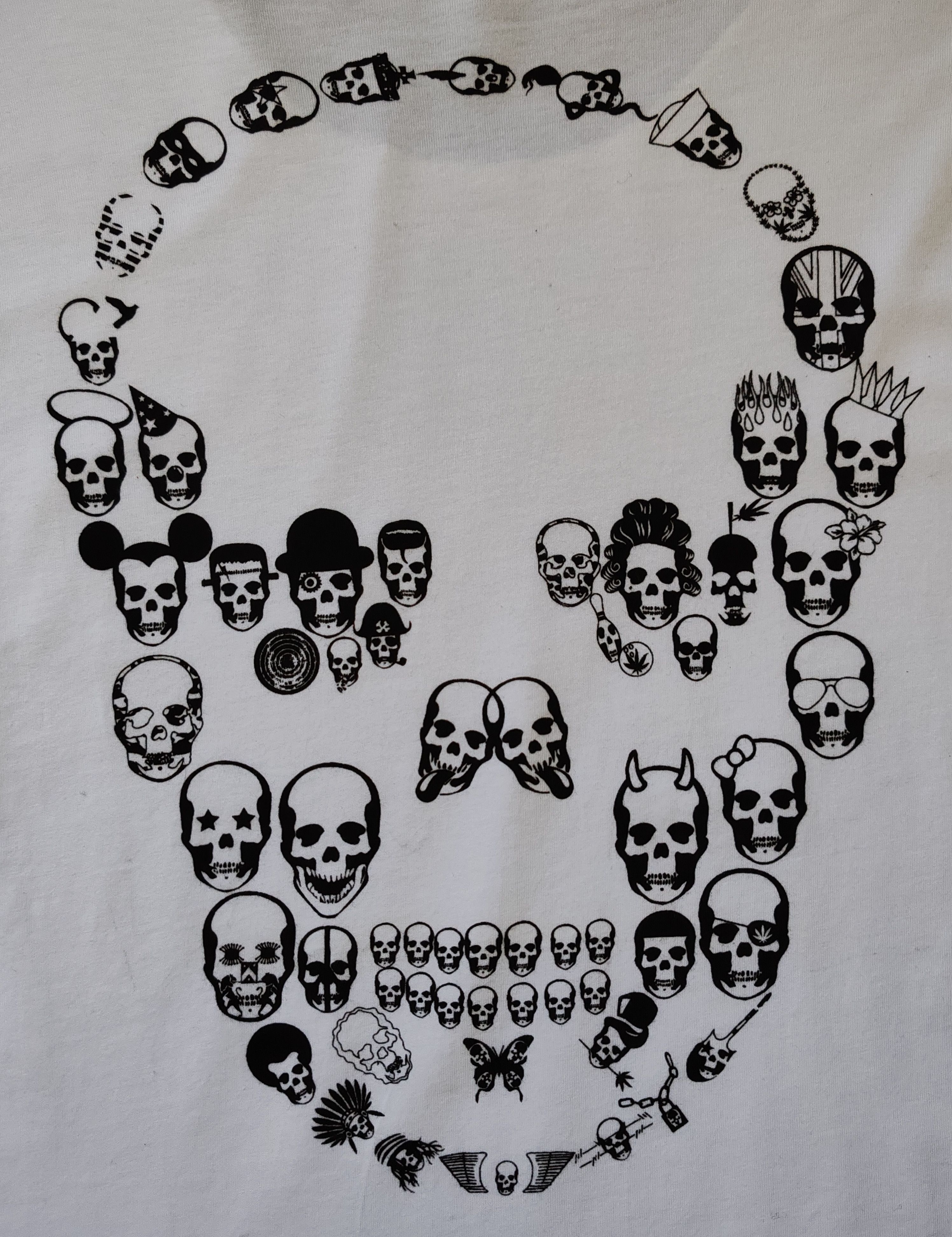 Lucien Pellat-Finet Lucien Pellat-Finet Skull Gothic T shirt size M-L Size US M / EU 48-50 / 2 - 6 Thumbnail