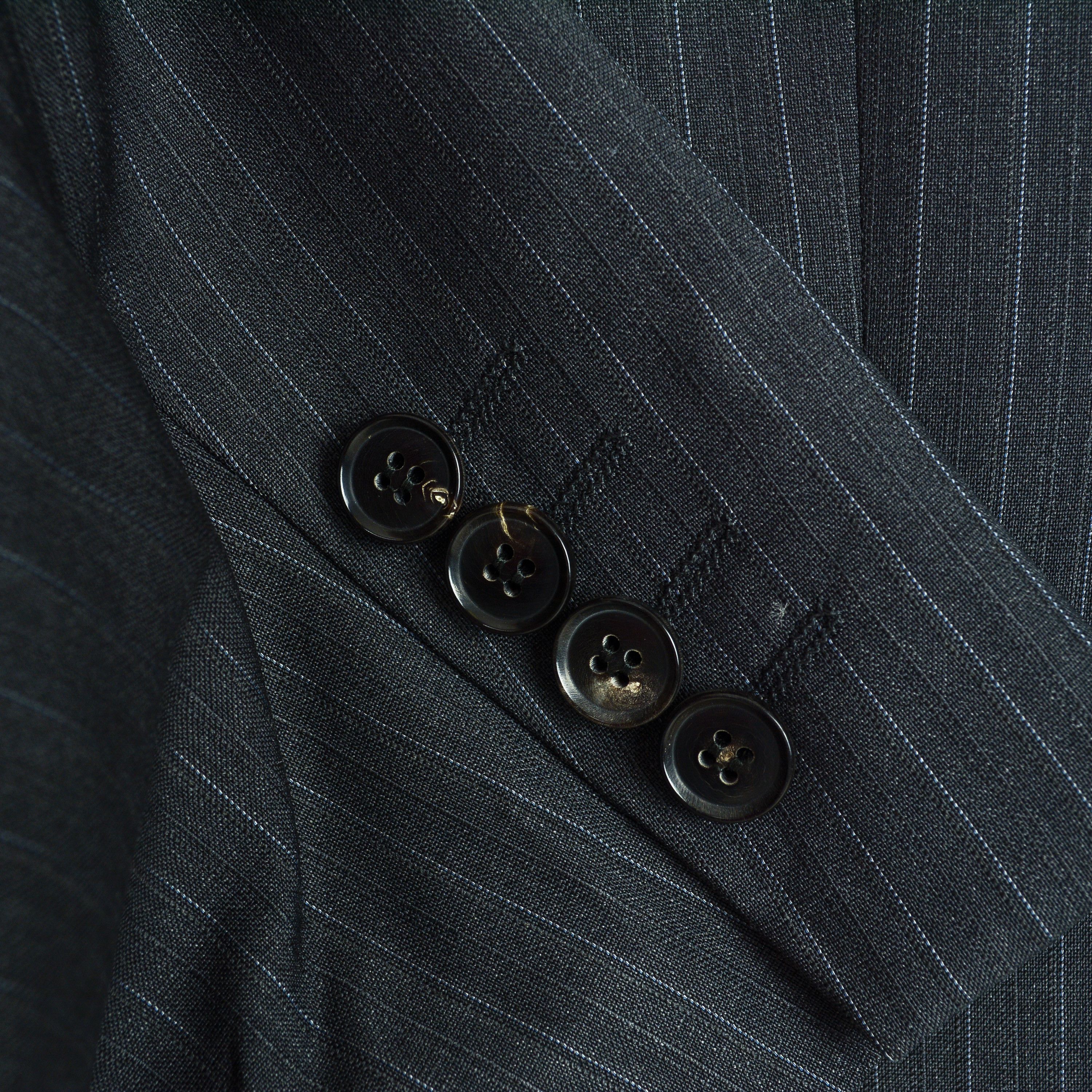 Hugo Boss Pasolini/Movie Wool Men Pinstriped Blazer Jacket EU 52 Coat Size 42R - 5 Thumbnail