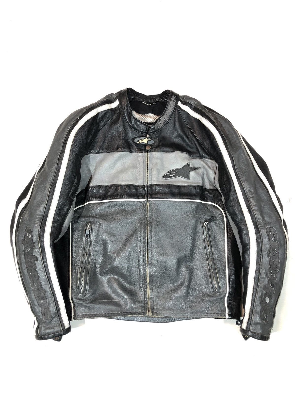 Alpinestars × Ducati × Honda Alpinestars Moto Motorcycle Leather Jacket Racing Size US L / EU 52-54 / 3 - 5 Thumbnail