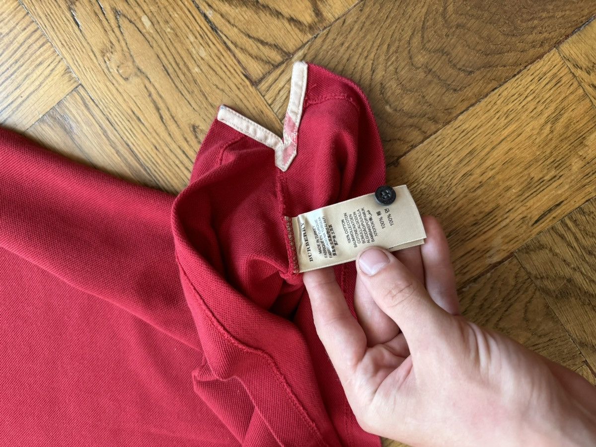Burberry × Designer × Vintage Burberry logo polo t shirt Size US L / EU 52-54 / 3 - 11 Thumbnail