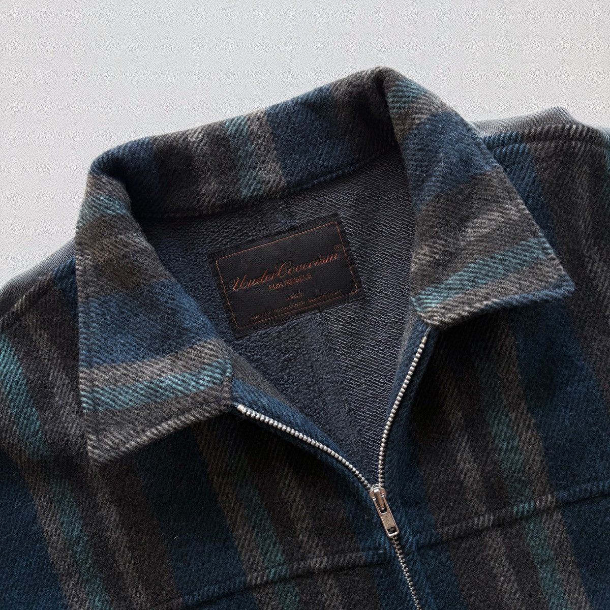 Undercover AW03 Paper Doll Hybrid Reconstructed Wool Jacket Size US L / EU 52-54 / 3 - 12 Thumbnail