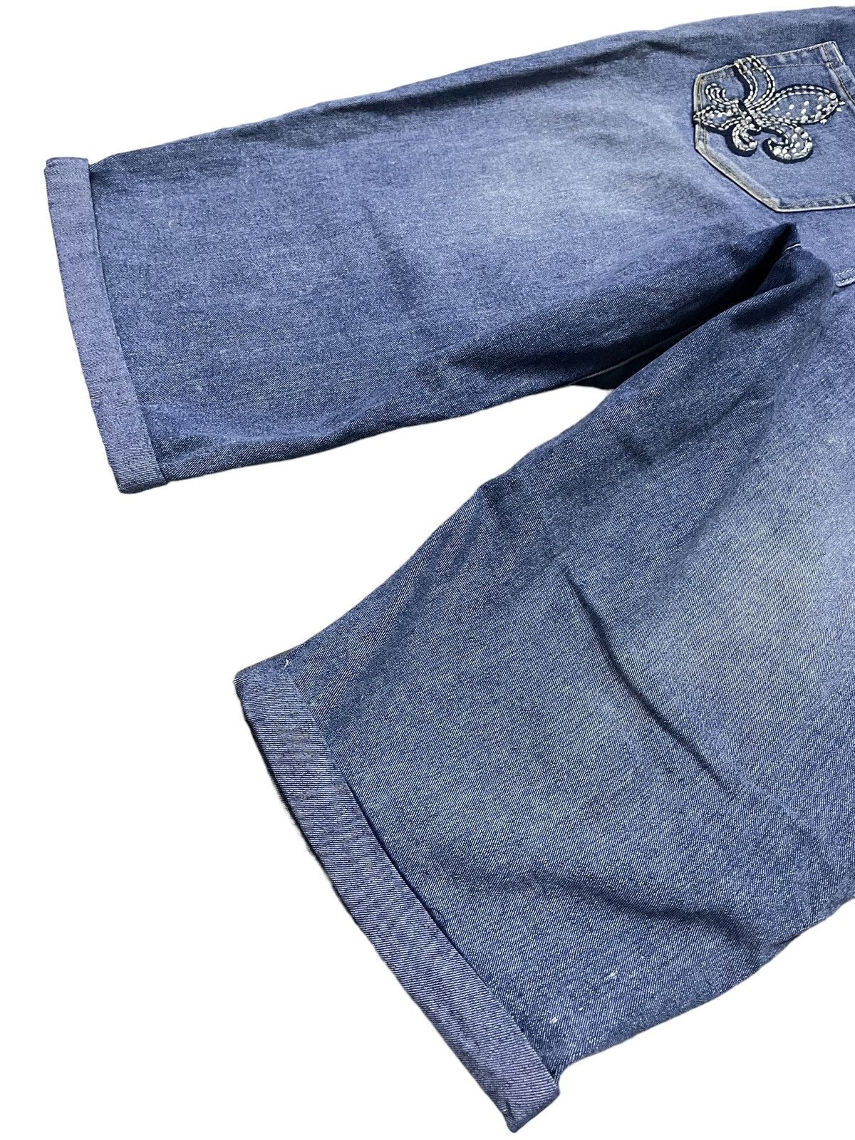 Affliction × Rock Revival Style & Co Y2K Style Affliction Stud Jort Size US 34 / EU 50 - 8 Thumbnail