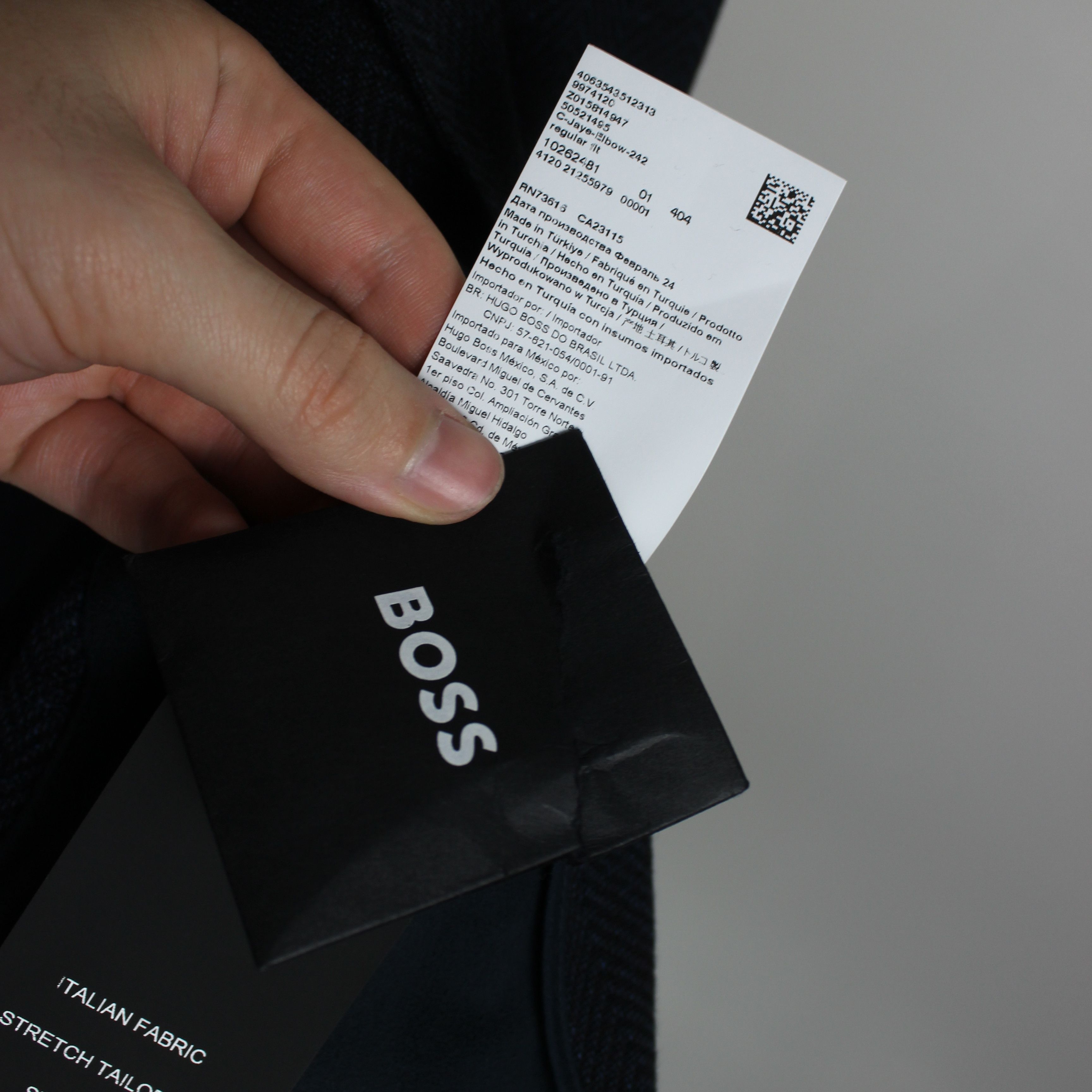 Hugo Boss Hugo Boss blazer men wool 52 42R L XL black 2024 Size 42R - 7 Thumbnail