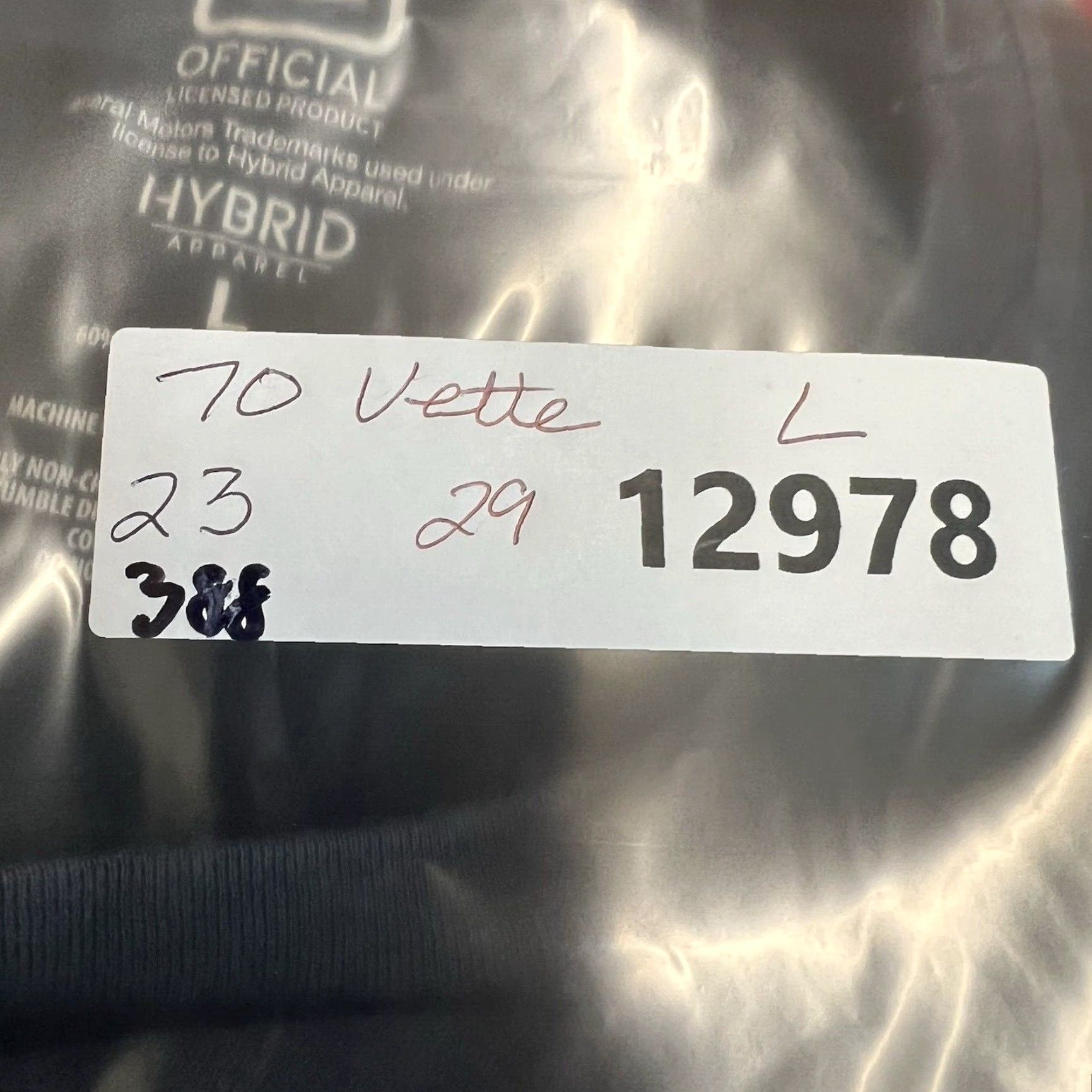 Etro VINTAGE 70 Chevrolet Corvette T-Shirt Mens L Black Retro Size US L / EU 52-54 / 3 - 6 Thumbnail