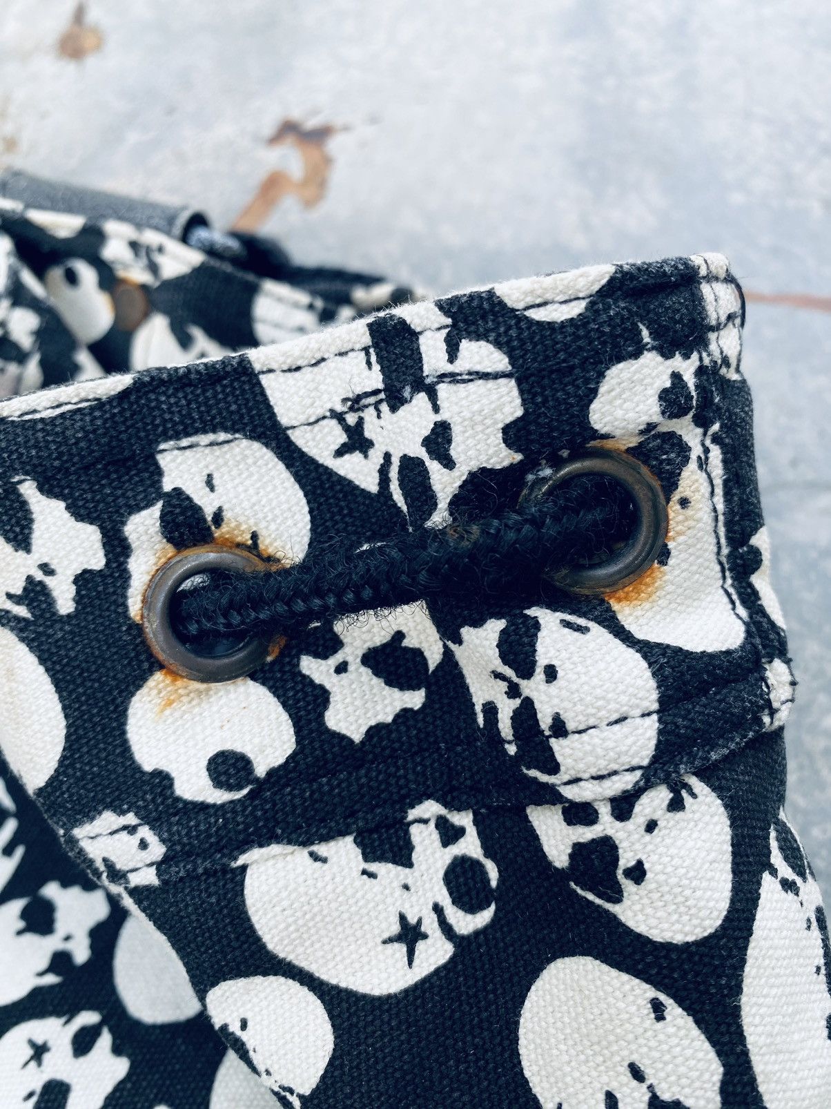 Vintage Vintage Fabric Connection Skull FullPrint Backpack Size ONE SIZE - 11 Thumbnail