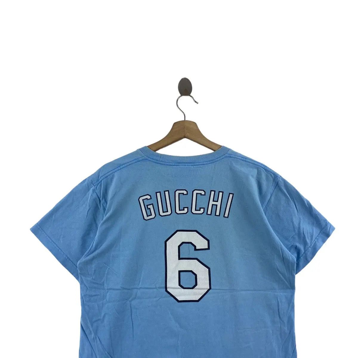 Majestic MAJESTIC ATHLETIC GUCCHI No 6 Baseball Tee Shirt Top Sports Size US M / EU 48-50 / 2 - 4 Thumbnail