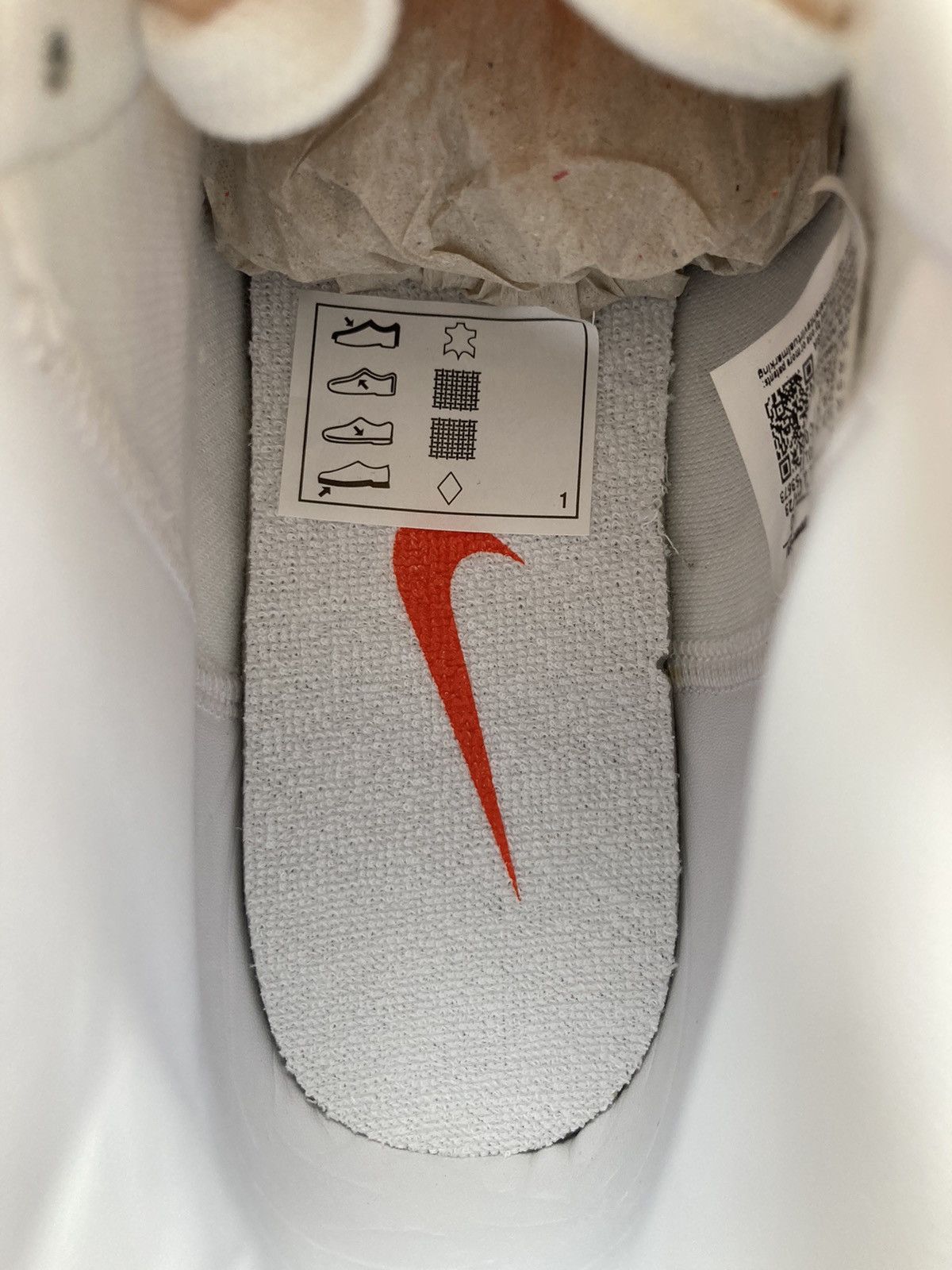 Nike Nike Blazer Mid 77 White Black (W) (CZ1055-100) 37.5 EU Size US 6.5 / IT 36.5 - 11 Thumbnail
