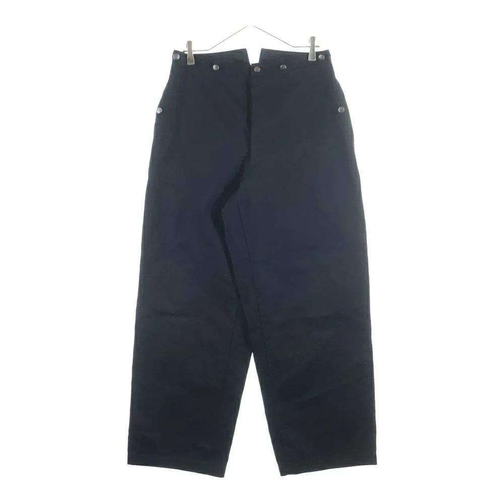 Yohji Yamamoto Yohji Yamamoto POUR HOMME Button Design Wide Pants Size US 30 / EU 46 - 1 Thumbnail