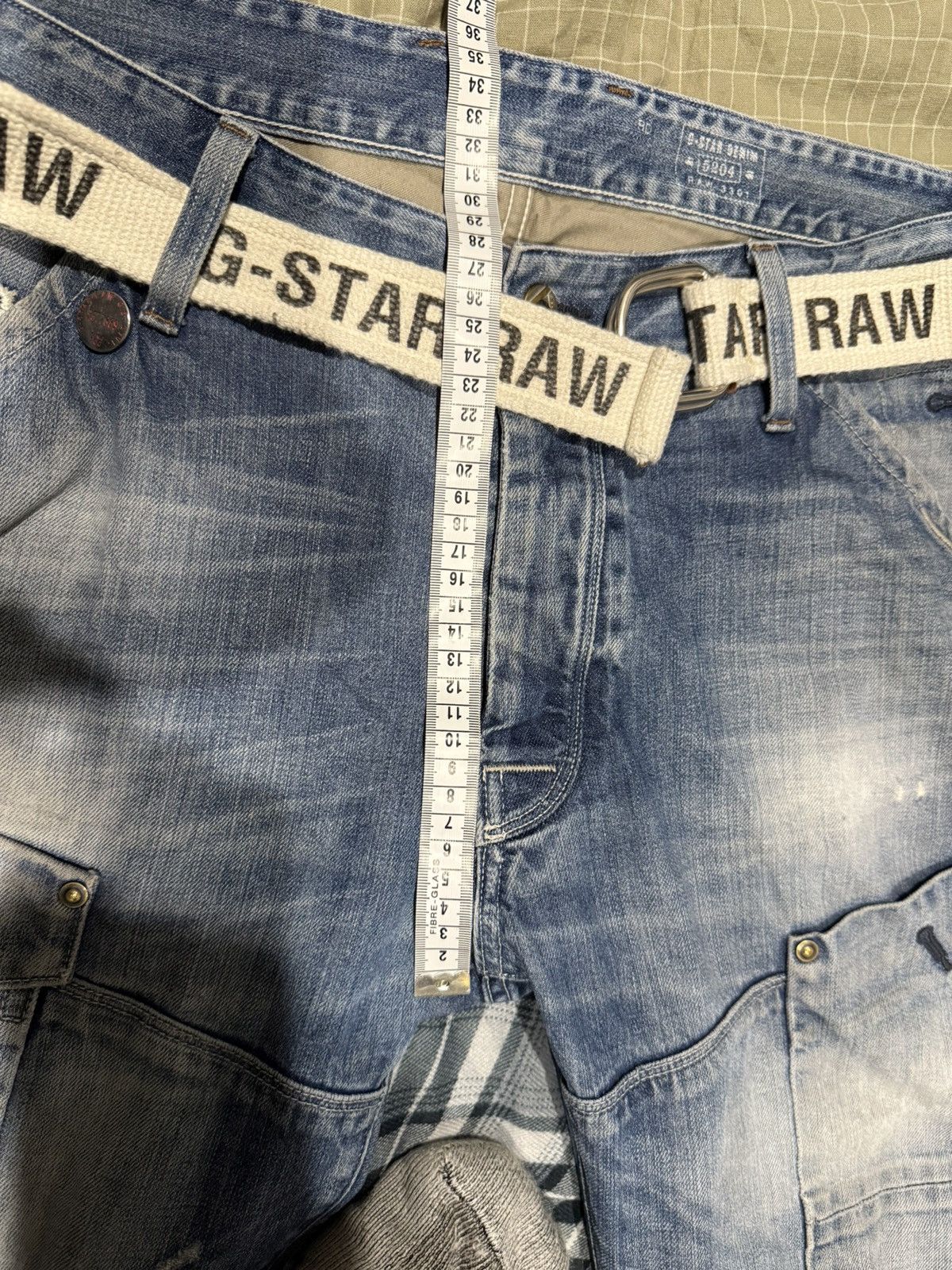 G-Star G-STAR RAW faded wash skinny denim jeans Size US 34 / EU 50 - 20 Thumbnail