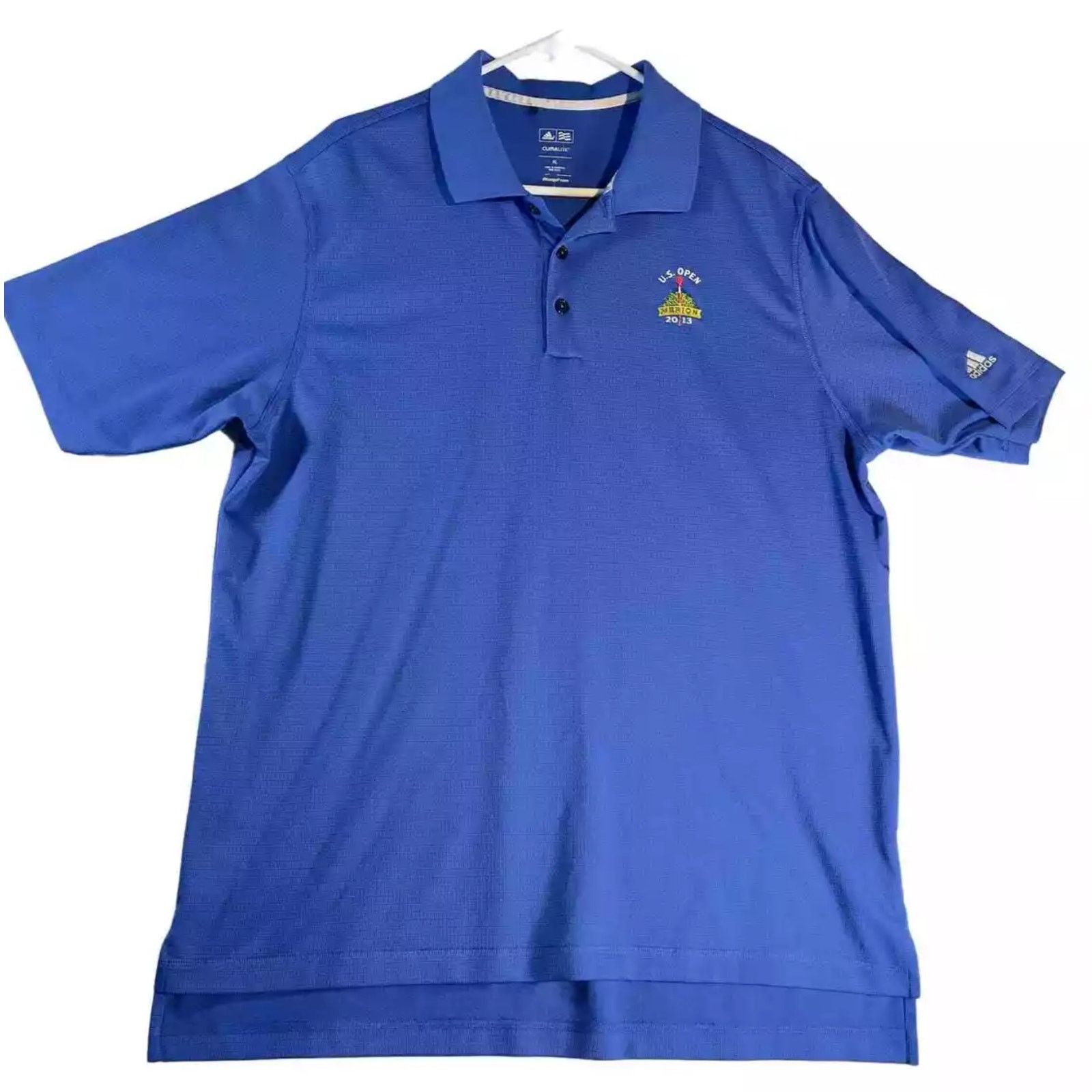 Adidas Adidas Climalite Polo Shirt Sz XL US Open 2013 Merion USGA Size US XL / EU 56 / 4 - 1 Thumbnail