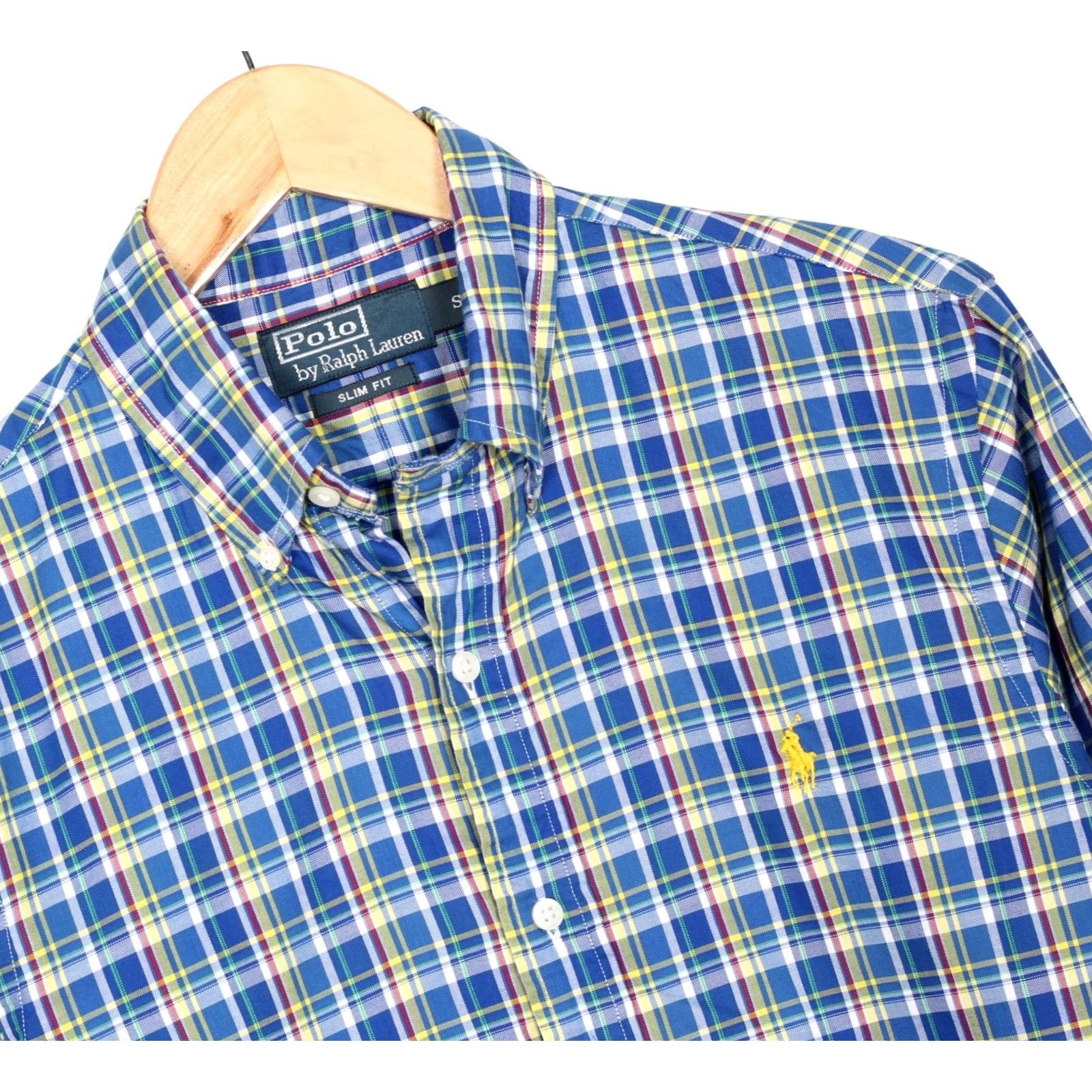 Polo Ralph Lauren POLO by RALPH LAUREN Oxford Slim Fit Shirt Men Size S Long Sleeve Size US S / EU 44-46 / 1 - 2 Thumbnail