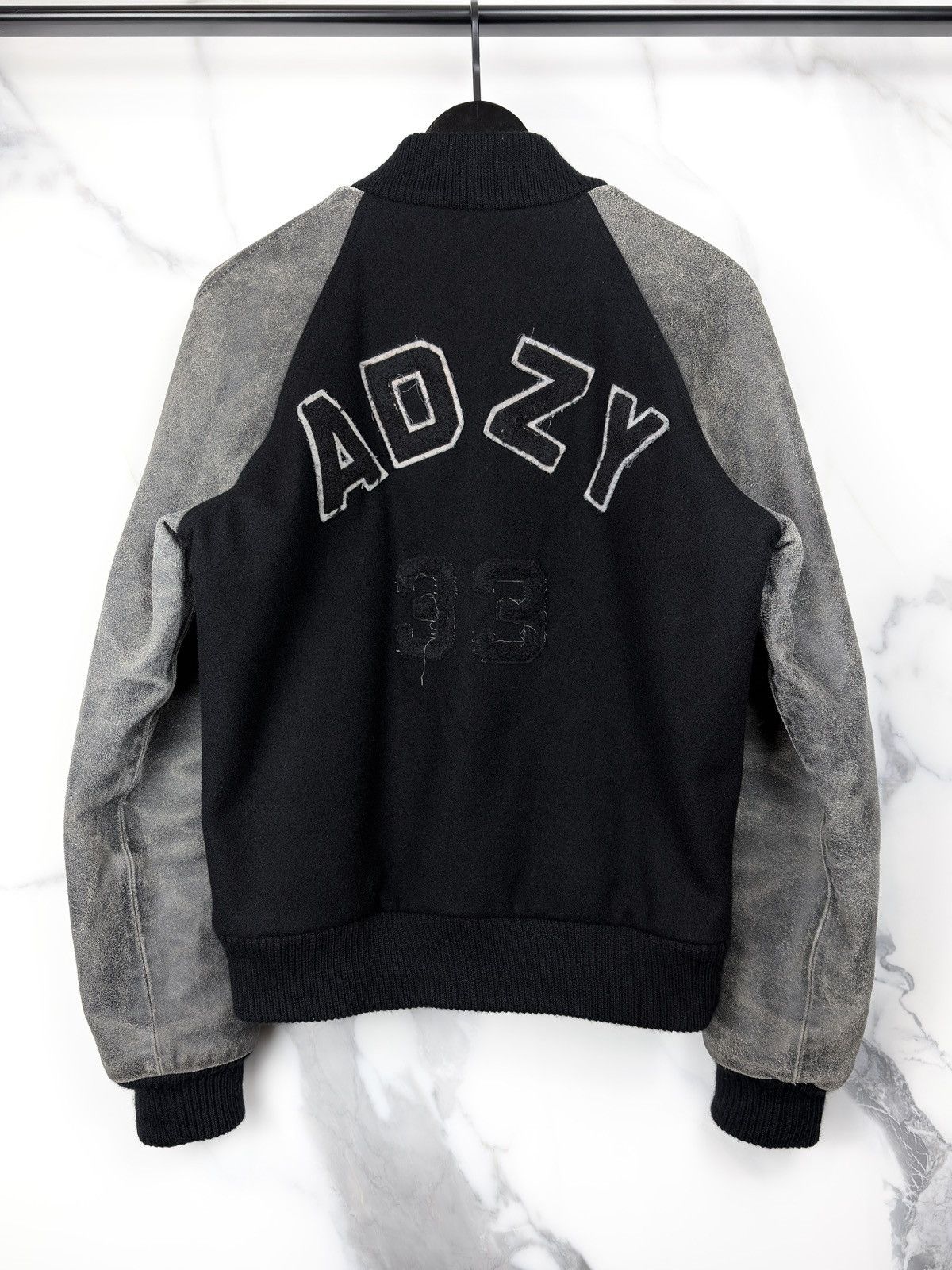 Raf Simons AW02 Raf Simons Virginia Creeper Leather Varsity Jacket Size US S / EU 44-46 / 1 - 1 Thumbnail