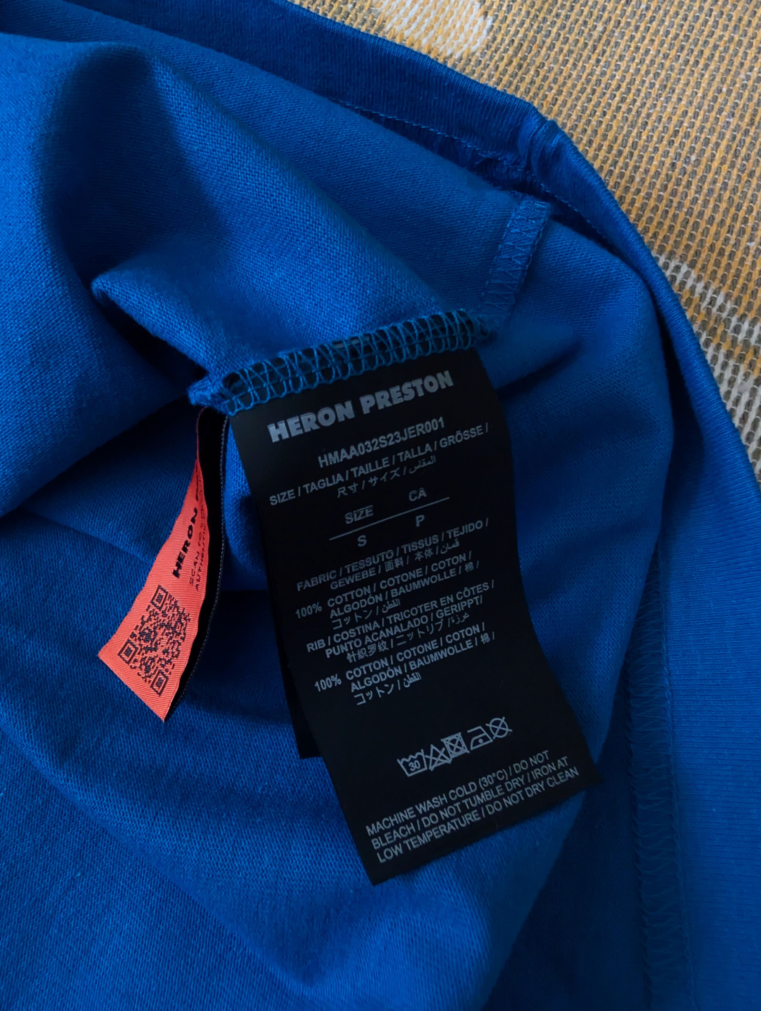Heron Preston Heron Preston HPNY 23 Cotton T-Shirt Size US S / EU 44-46 / 1 - 5 Thumbnail