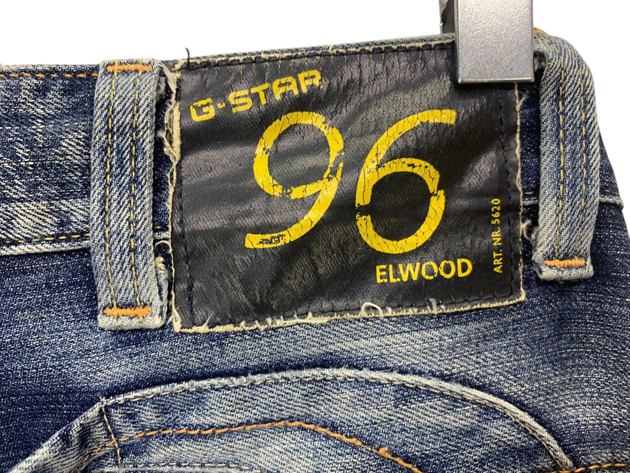 G-Star GStar Raw Jeans Knee Distressed Jeans Pants Size US 27 - 10 Thumbnail