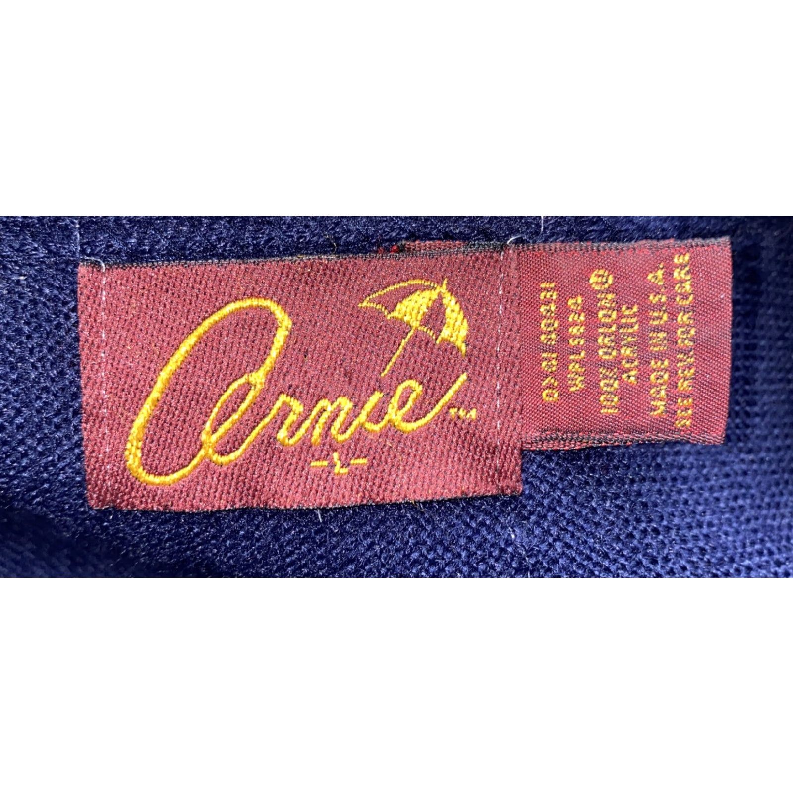 Vintage Vtg Arnold Palmer Mens Blue Acrylic USA Made Cardigan Sweater Size L Size US L / EU 52-54 / 3 - 5 Thumbnail