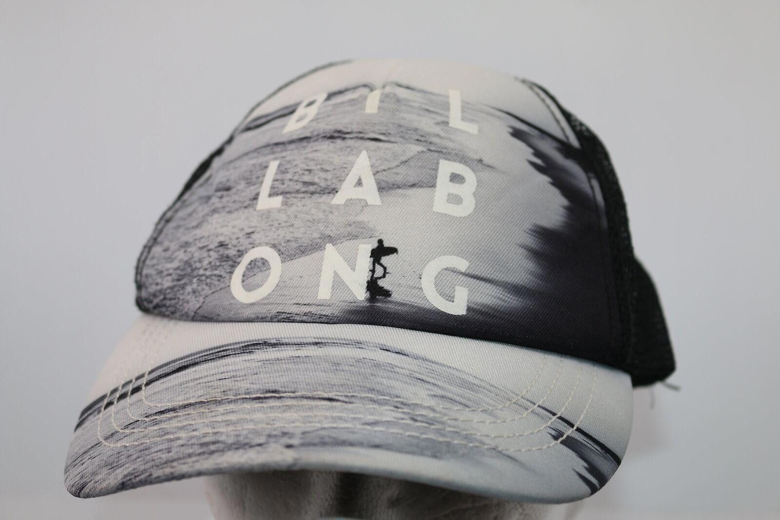 Other Billabong Trucker Hat Cap Snap Back Black White Surfing Size ONE SIZE - 1 Thumbnail