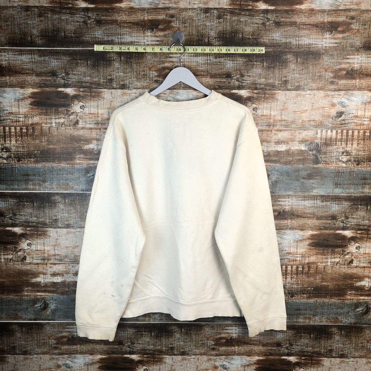 Timberland × Vintage Timberland White Sweatshirt #A1446 Size US L / EU 52-54 / 3 - 13 Thumbnail