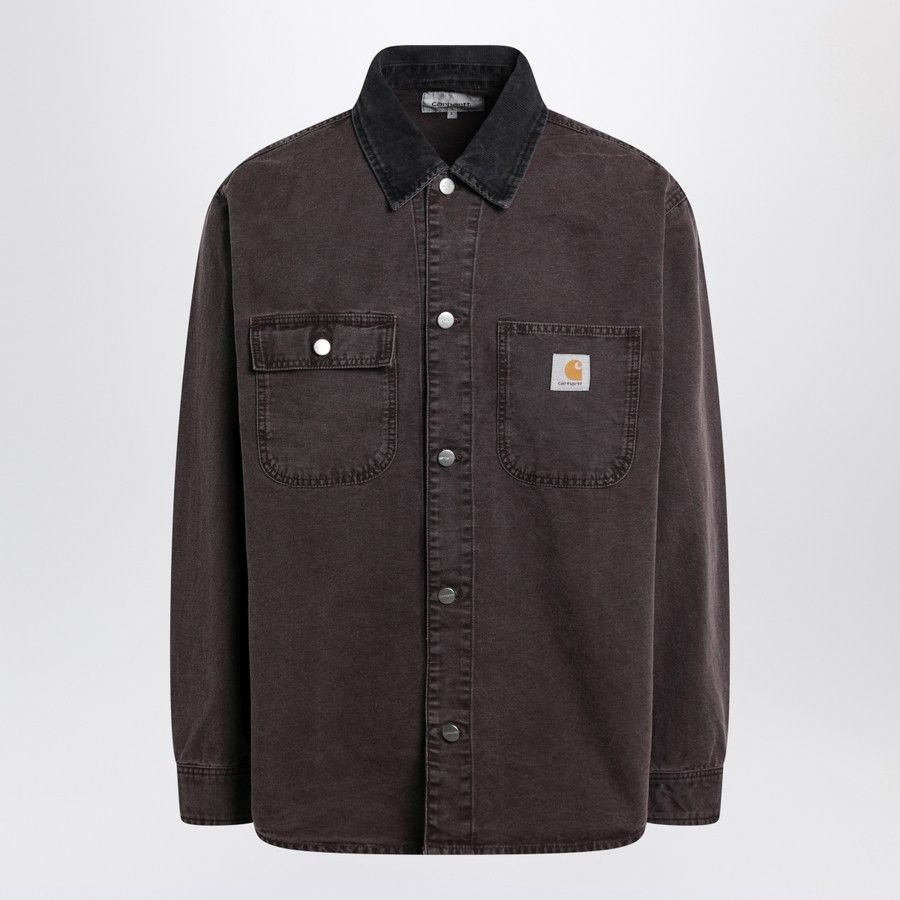 Cartoon Network o1d2blof0226 Mitch Shirt Jacket in Brown Size US L / EU 52-54 / 3 - 1 Thumbnail