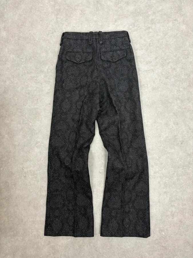 Dries Van Noten Dries Van Noten Black Wool Leopard Pants Size US 30 / EU 46 - 5 Thumbnail