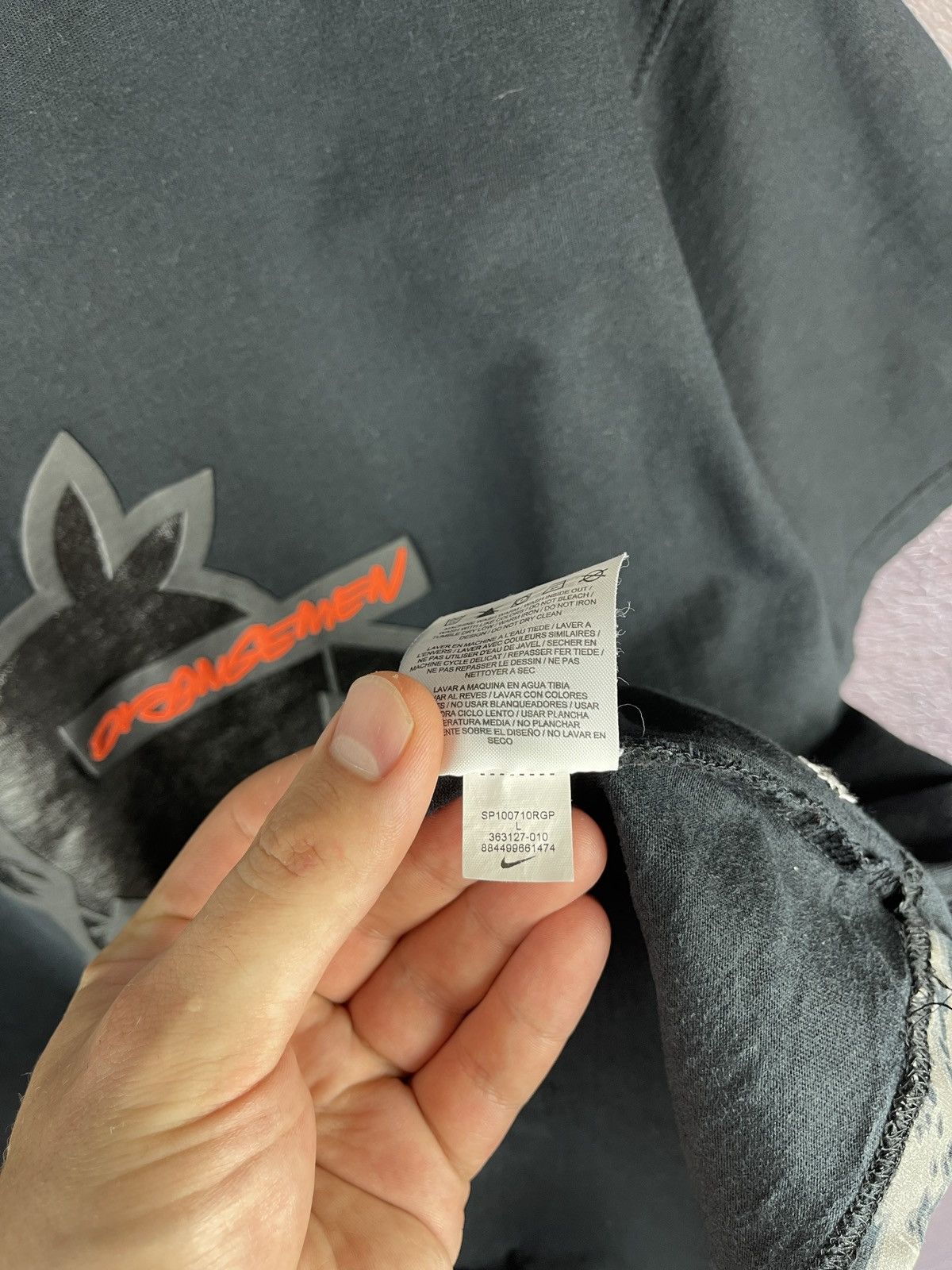 Nike × Vintage Nike x Orangemen x Be True vintage y2k reflective logo tee Size US L / EU 52-54 / 3 - 13 Thumbnail