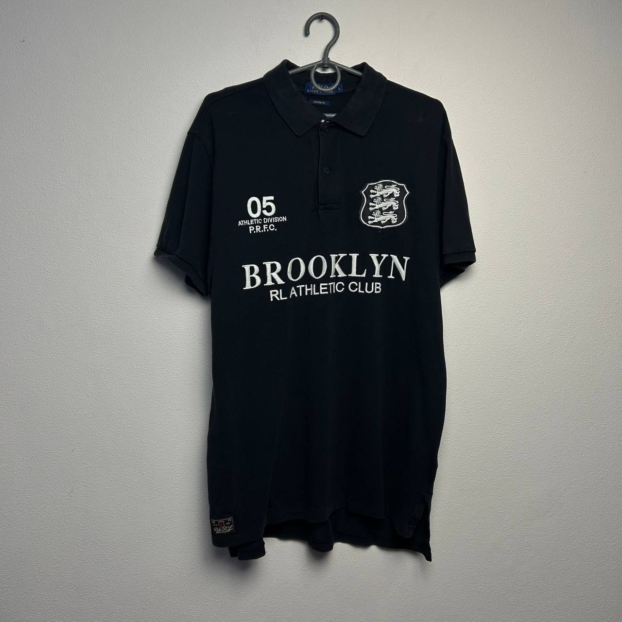 Polo Ralph Lauren Mens Polo Ralph Lauren Brooklyn 5 big logo y2k opium polo Size US L / EU 52-54 / 3 - 1 Thumbnail