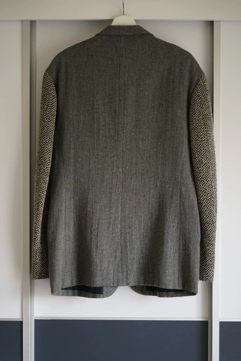 Yohji Yamamoto Yohji Yamamoto Yohji Yamamoto Gray Suit Jacket with Unique Size US S / EU 44-46 / 1 - 2 Thumbnail