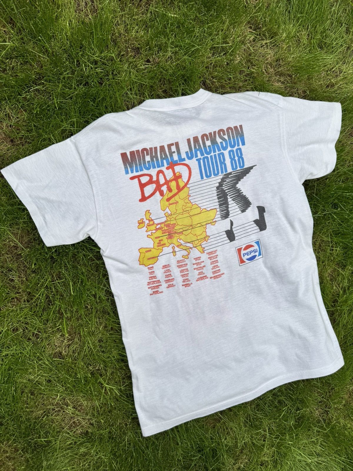 Michael Jackson Vintage 1988 MICHAEL JACKSON Size US L / EU 52-54 / 3 - 11 Thumbnail