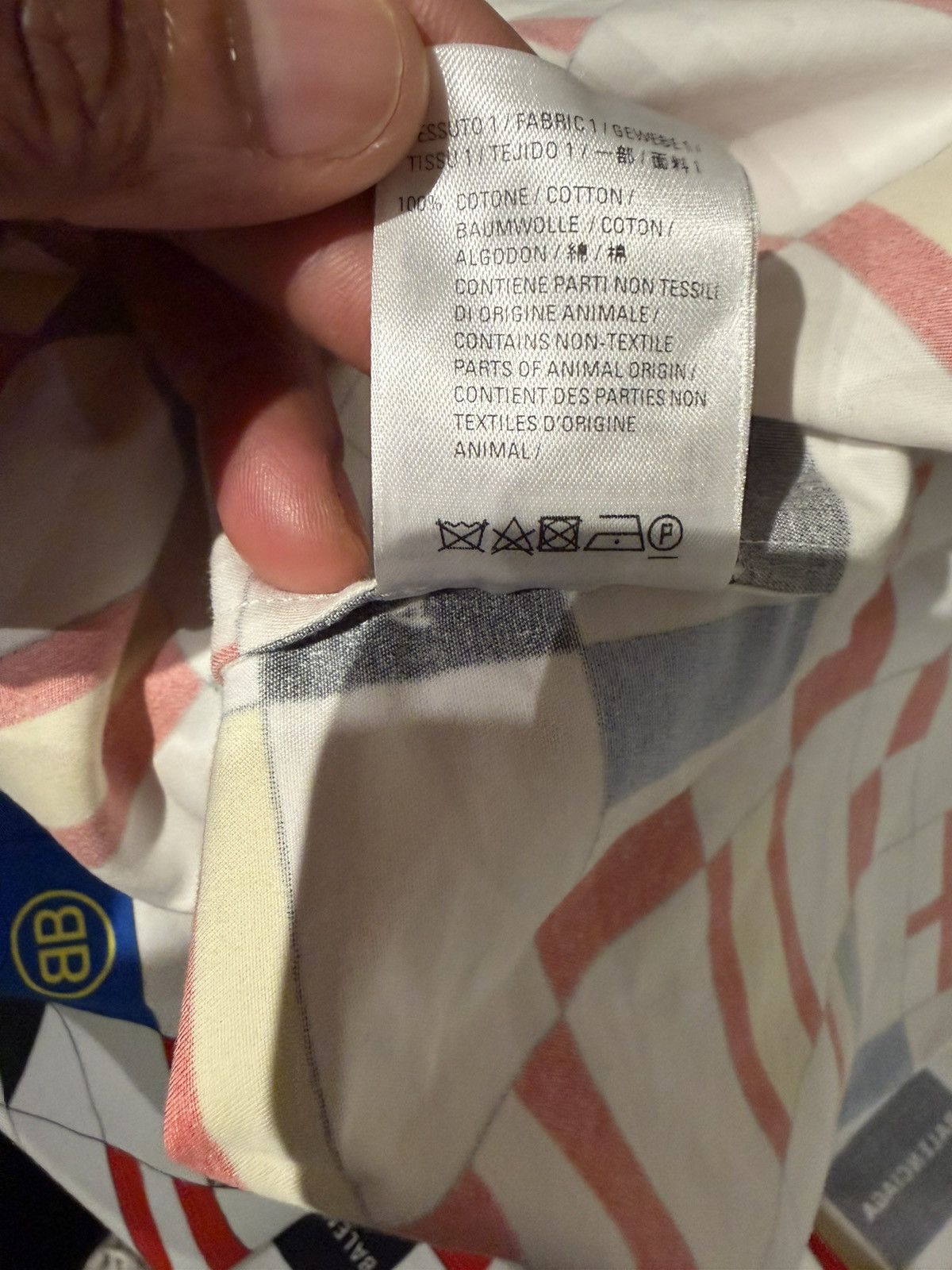 Balenciaga Balenciaga multicolored check Poplin shirt Size US M / EU 48-50 / 2 - 6 Thumbnail