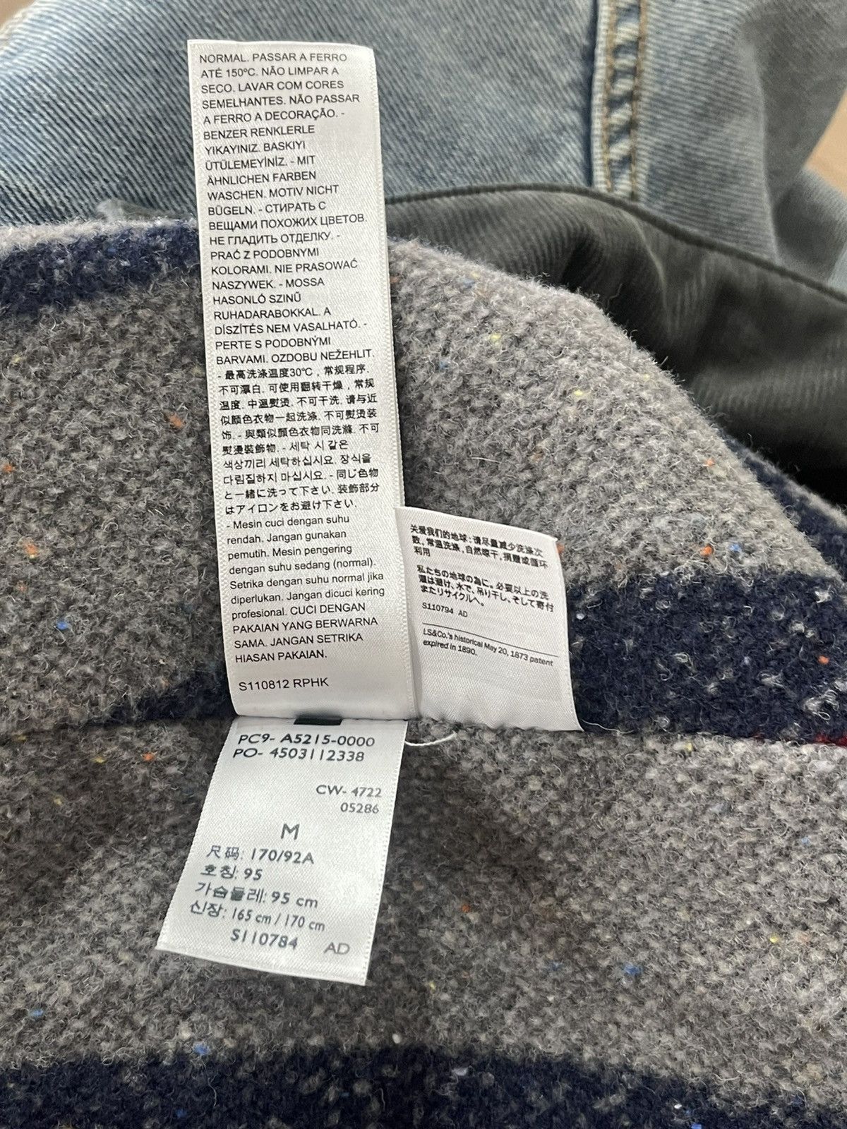 Levi's × Stussy Stussy x Levis palad trucker jacket Size US M / EU 48-50 / 2 - 8 Thumbnail