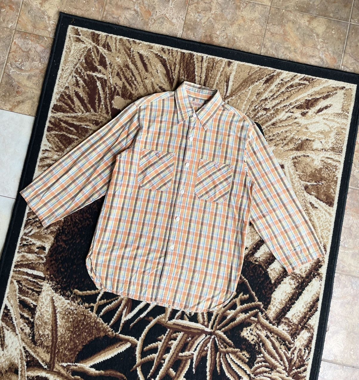 Japanese Brand × Sugar Cane × Toyo Enterprises Sugarcane Flannel Longsleeve Shirt Size US M / EU 48-50 / 2 - 1 Thumbnail