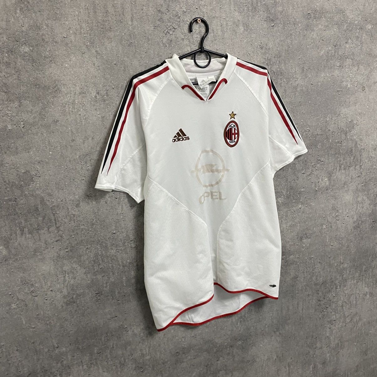 Adidas Vintage Adidas Milan 2004/2005 Football Shirt Soccer Jersey Size US S / EU 44-46 / 1 - 3 Thumbnail