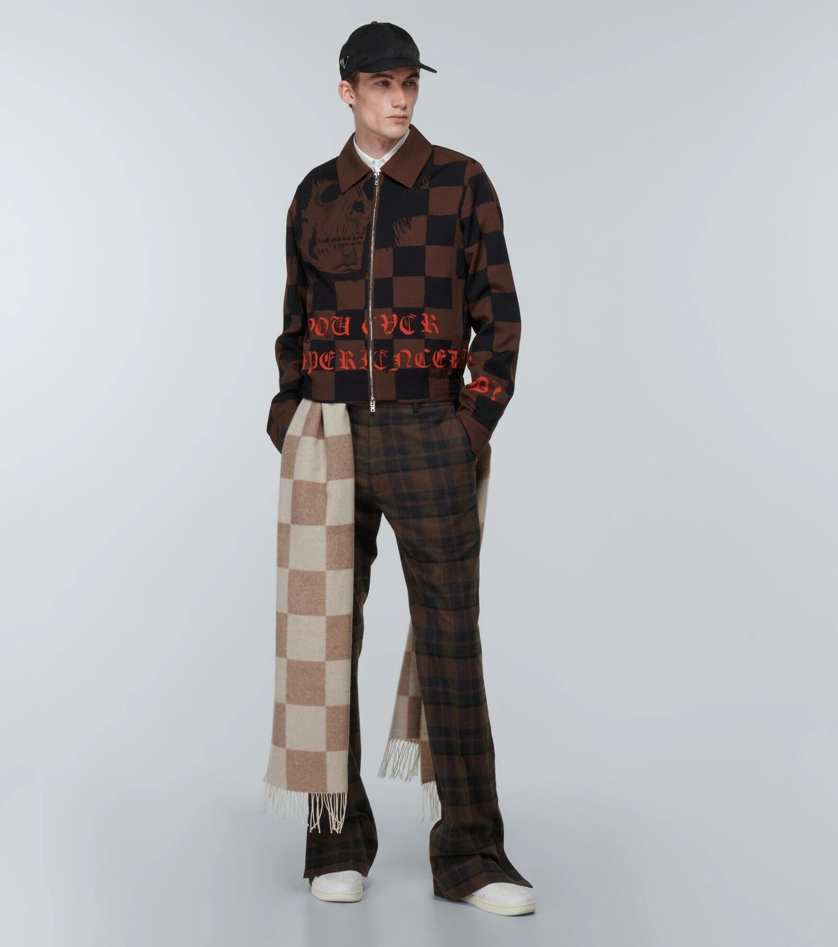 Amiri o1y0525 Jacket in Chocolate Brown/Black Size US M / EU 48-50 / 2 - 5 Thumbnail