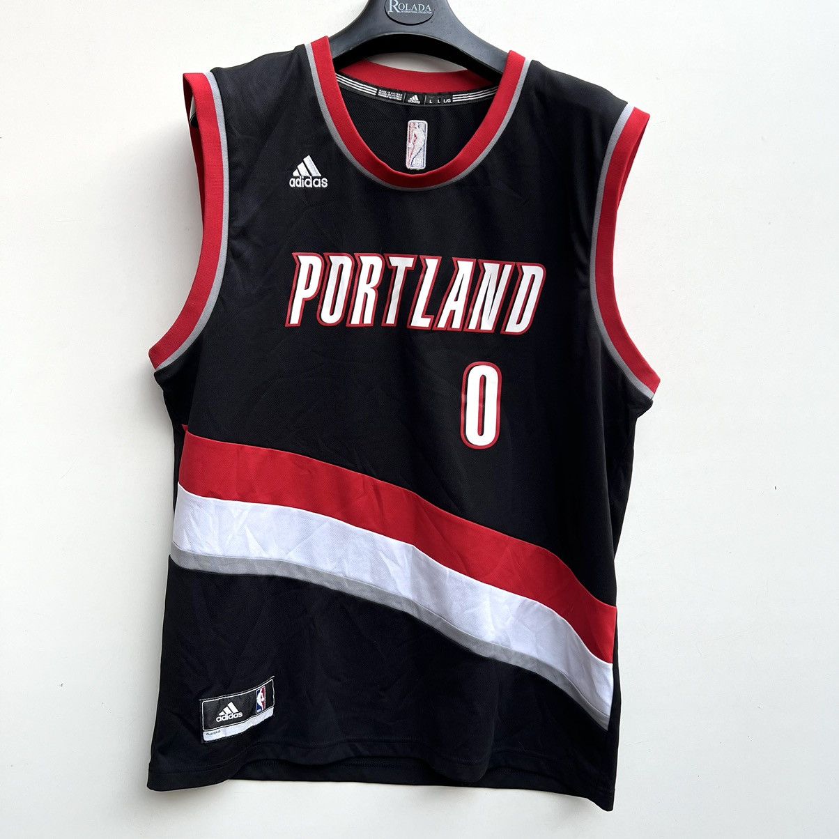 Adidas Adidas NBA Portland Trailblazers Lillard #0 jersey Size US L / EU 52-54 / 3 - 1 Thumbnail