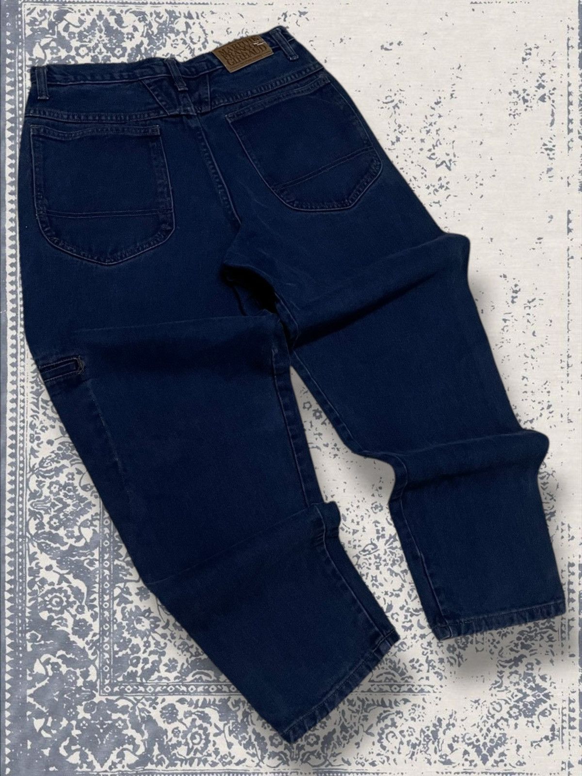 Designer × Marithe + Francois Girbaud × Vintage Vintate Og 1990s Marithe Francois Girbaud Baggy Carpenter Size US 30 / EU 46 - 9 Thumbnail