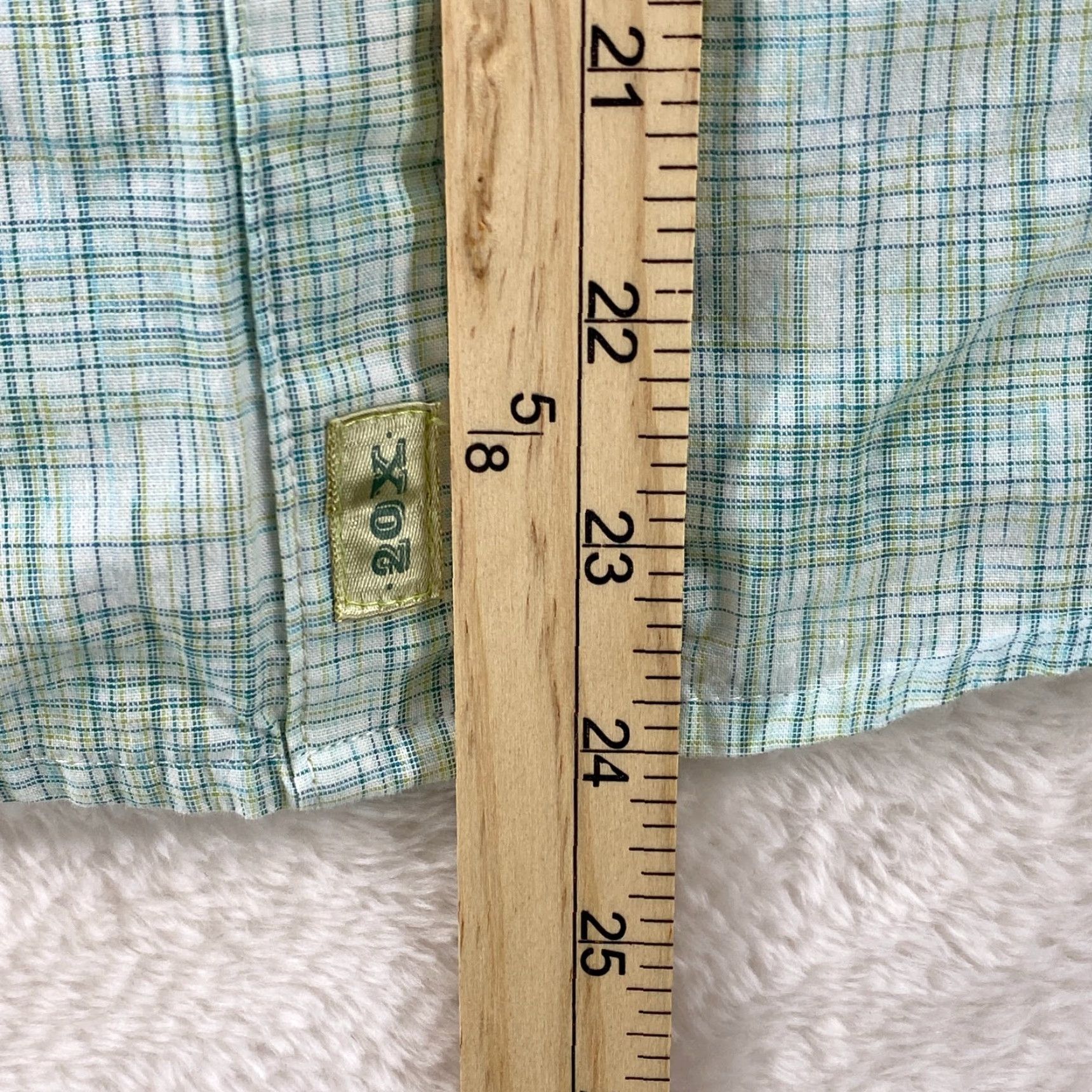 Vintage Twenty X Womens Medium Western Cowgirl Shirt Green Button-Up Long Sleeve Pockets Size M / US 6-8 / IT 42-44 - 5 Thumbnail