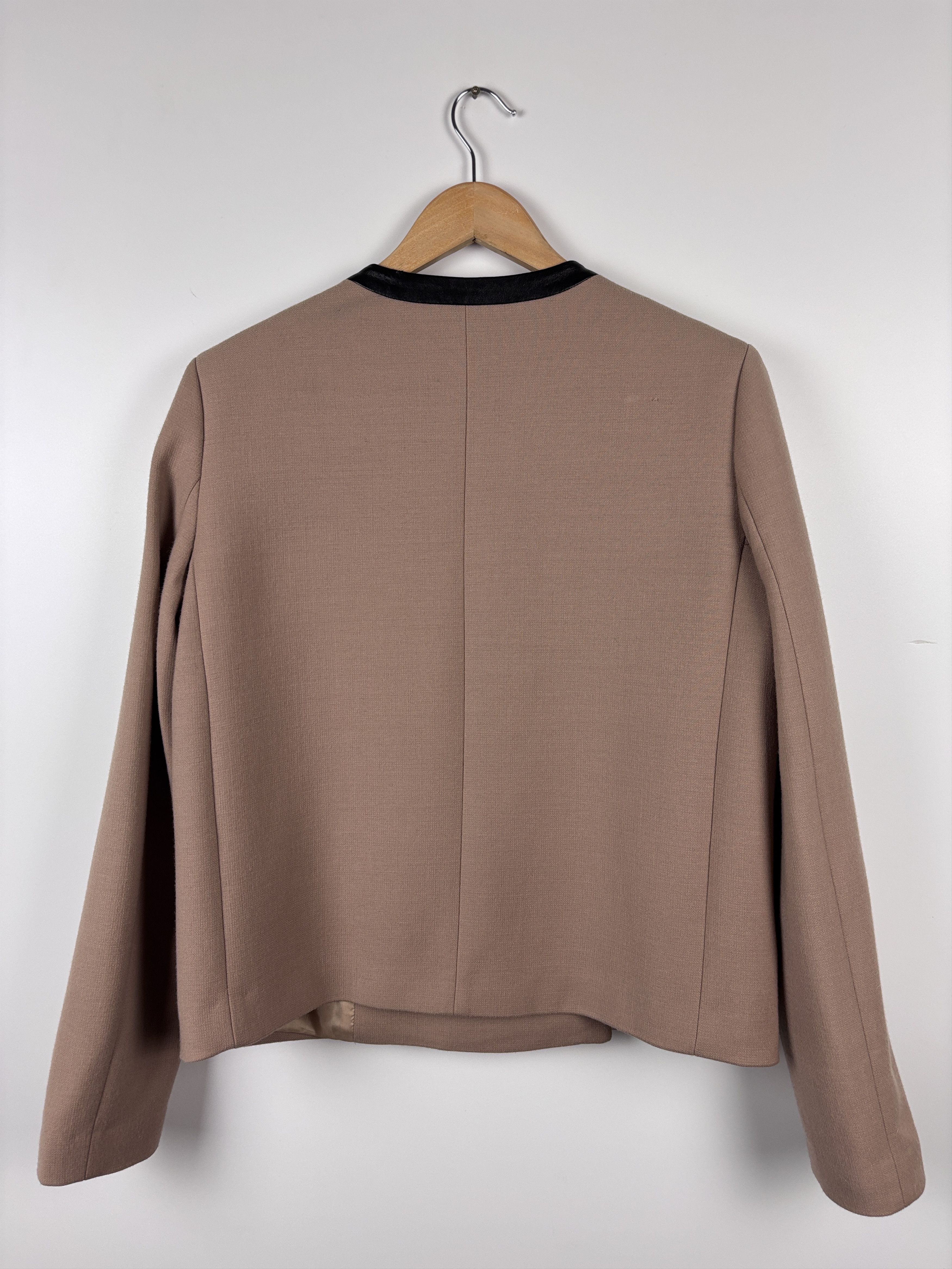 Iceberg Womens Iceberg Coat Blazer Wool Jacket Beige/Brown Size 44 Size M / US 6-8 / IT 42-44 - 6 Thumbnail