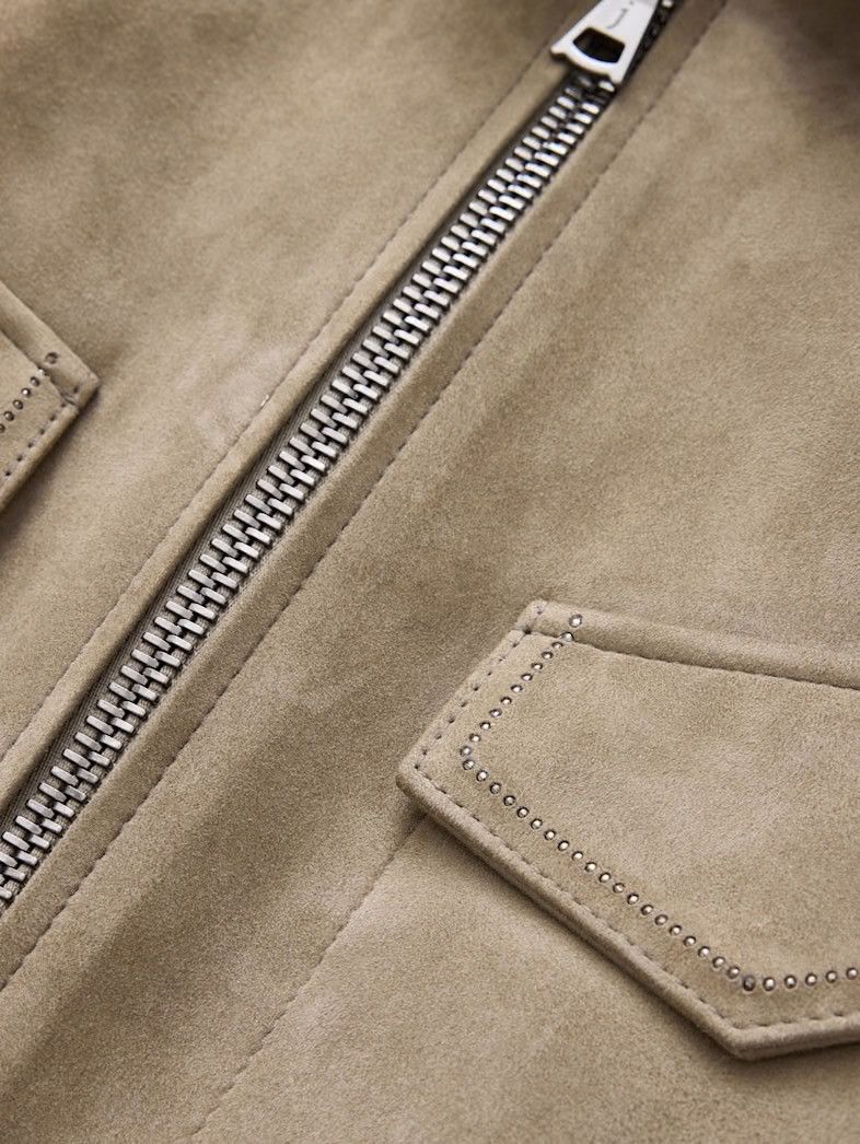 John Varvatos Grendale Suede Jacket EU 48 USA 38 Size US M / EU 48-50 / 2 - 11 Thumbnail