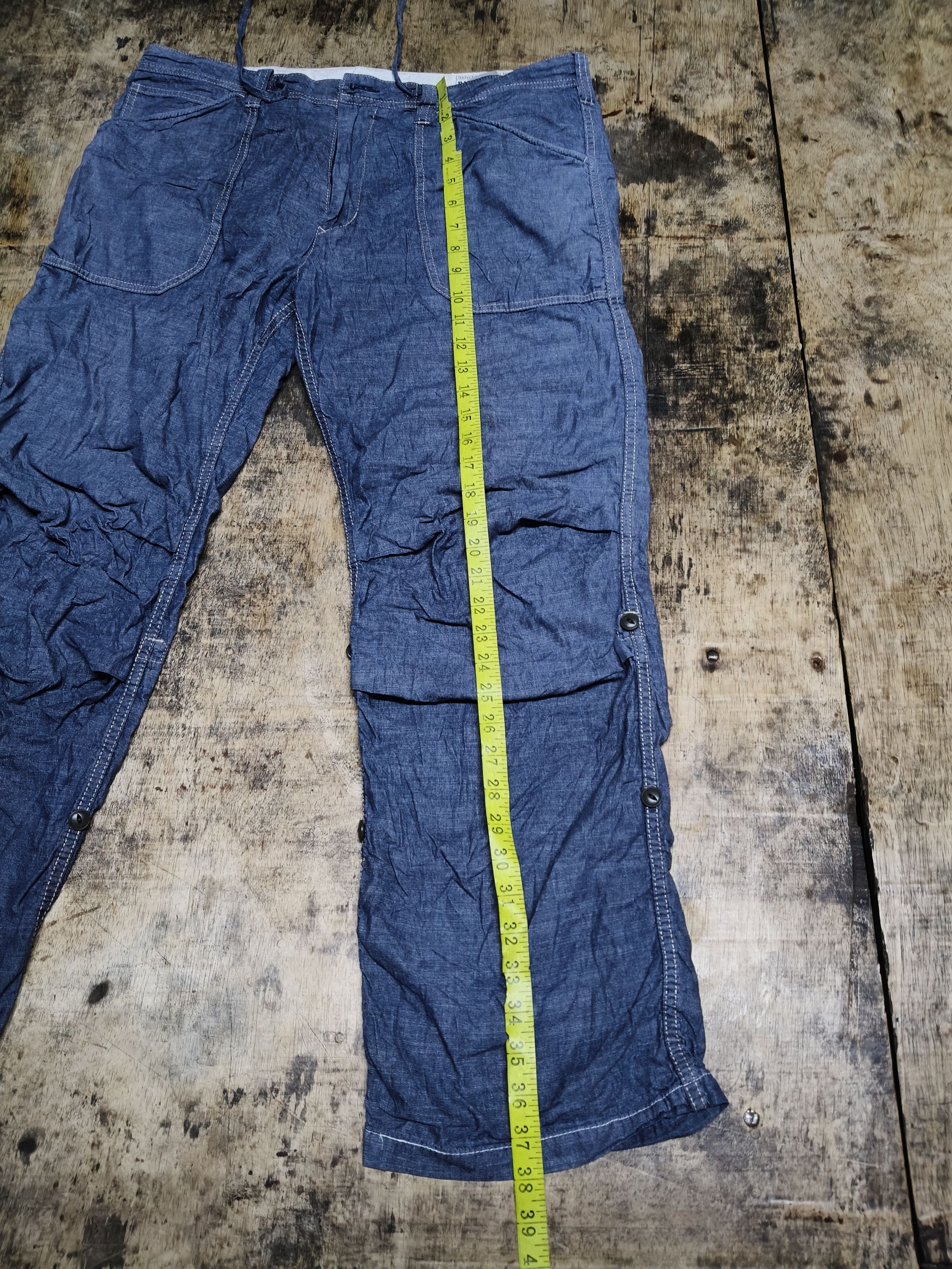 Japanese Brand Back Number Denim Regular pants Style(Soft) Size US 36 / EU 52 - 9 Thumbnail