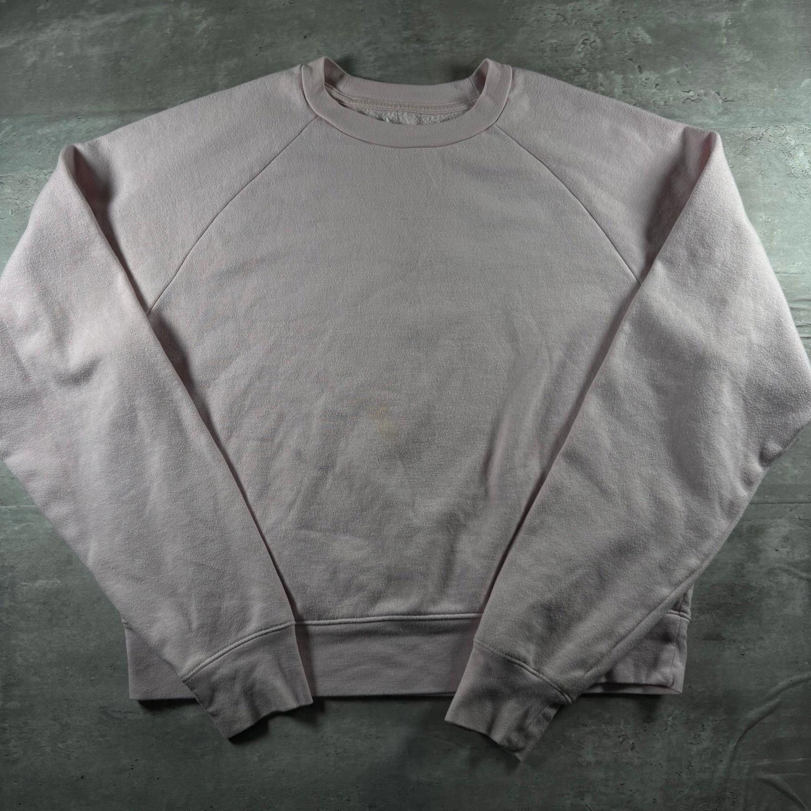 Aritzia oversized light pink crewneck sweatshirt Size M / US 6-8 / IT 42-44 - 1 Thumbnail