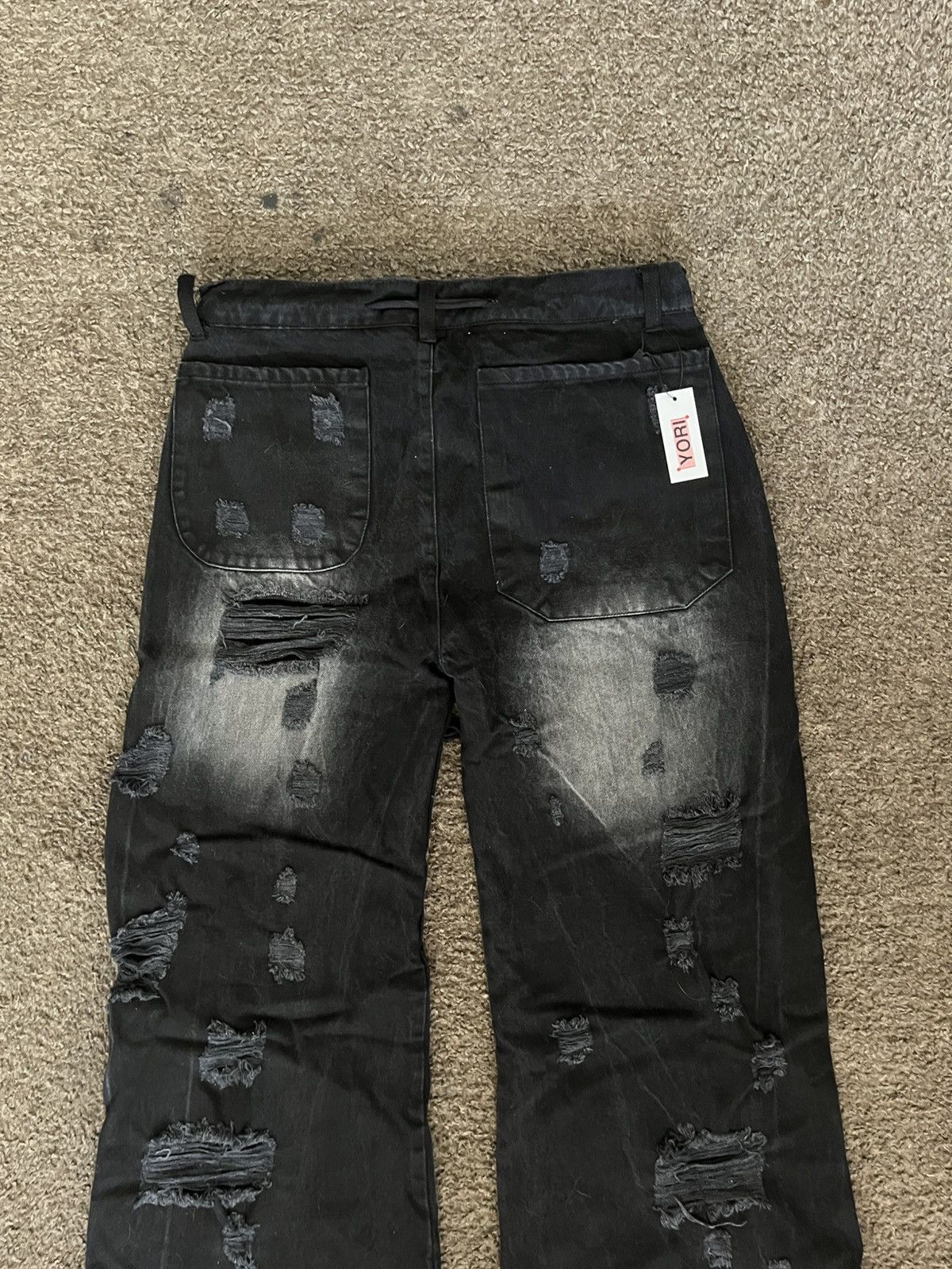 Other Dasyori distressed denim jeans flared Size US 34 / EU 50 - 5 Thumbnail