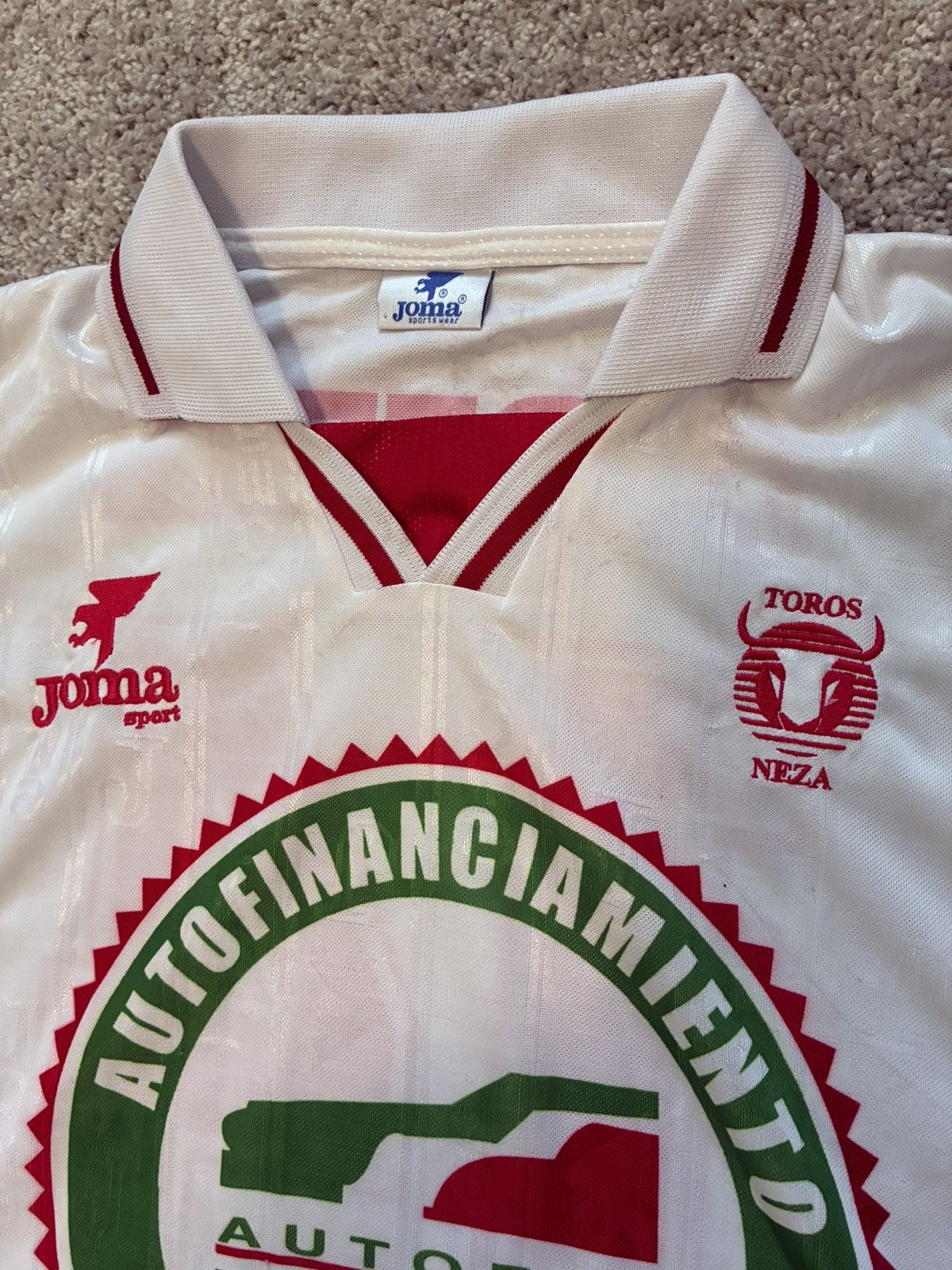 Joma 98/99 Toros Neza Away kit Size US XL / EU 56 / 4 - 3 Thumbnail