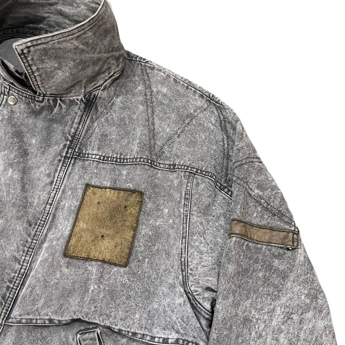 Designer × Giovanni Valentino × Vintage Vintage GIOVANNI Bondage Denim Jacket Size US XL / EU 56 / 4 - 3 Thumbnail