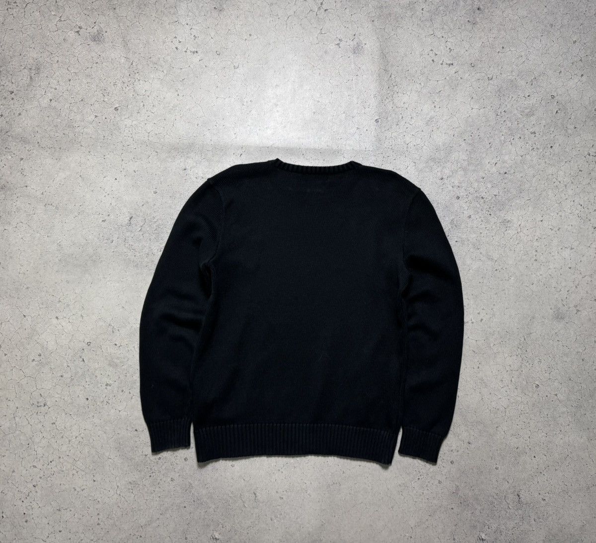 Polo Ralph Lauren Polo Ralph Lauren Black Vintage Knitted Sweater Size S Size US S / EU 44-46 / 1 - 9 Thumbnail